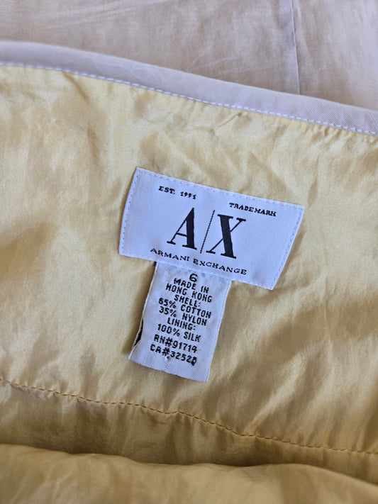 Armani Exchange 90s Cotton/Silk Dress - XS/S