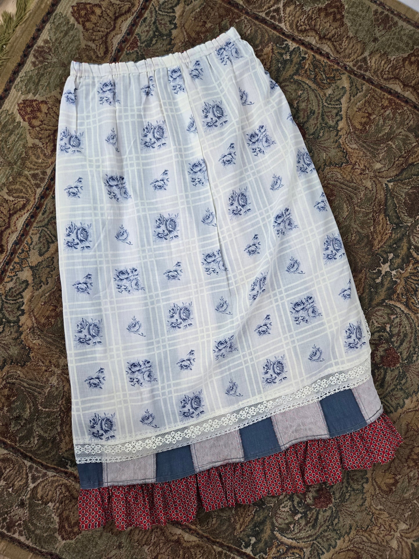 Chessa Davis Vintage Prairie Maxi Skirt - L/XL