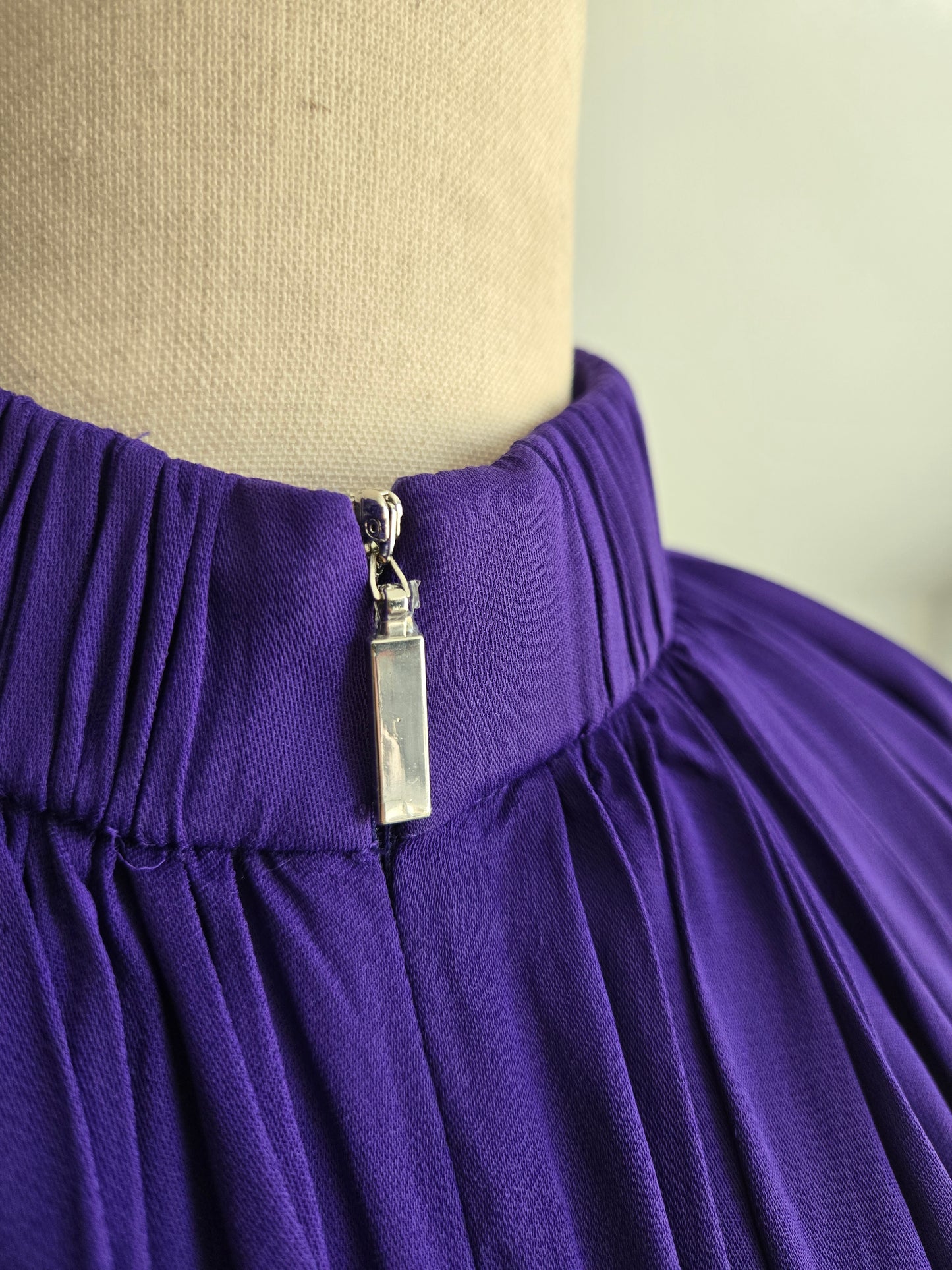 Tibi Designer Purple Drape Dress - XS/S/M