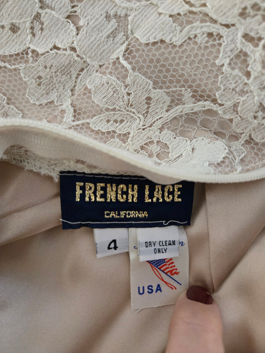 French Lace California Lace Formal Dress - XS/S