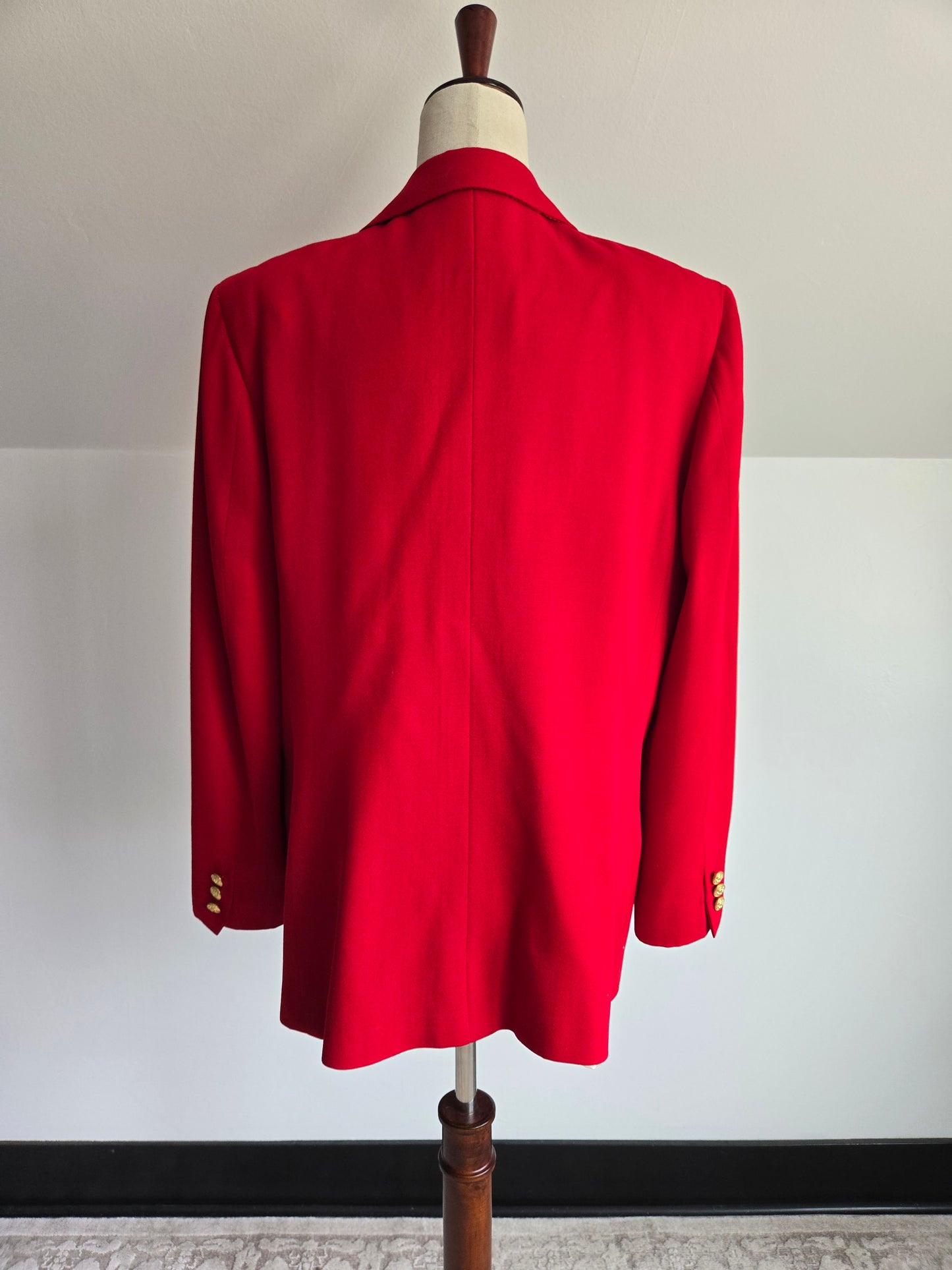Brooks Brothers Red Wool Double Breasted Blazer - Size 14