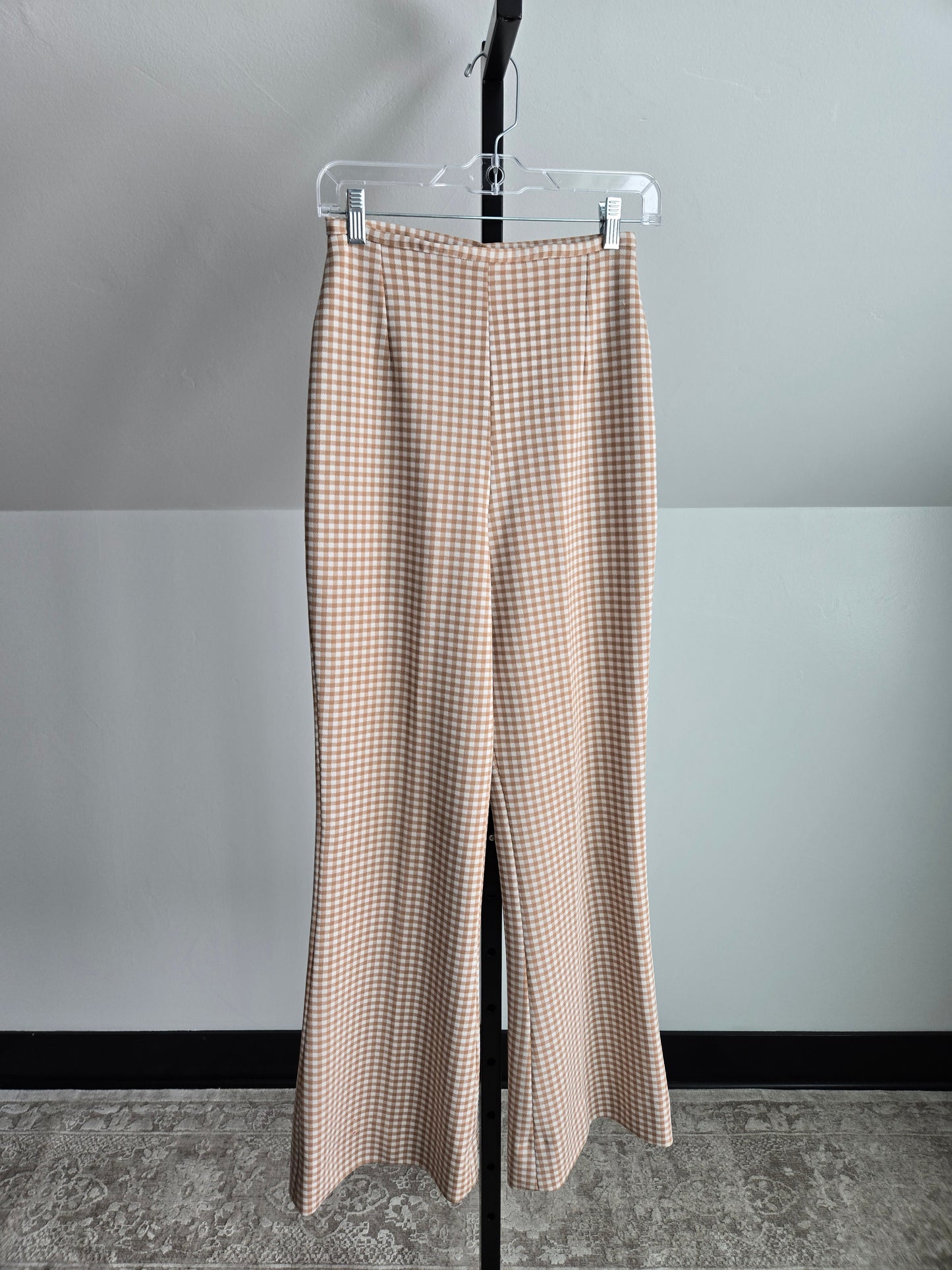 Vintage 60s Hand Made Vest and Pants Two Piece Set - Small