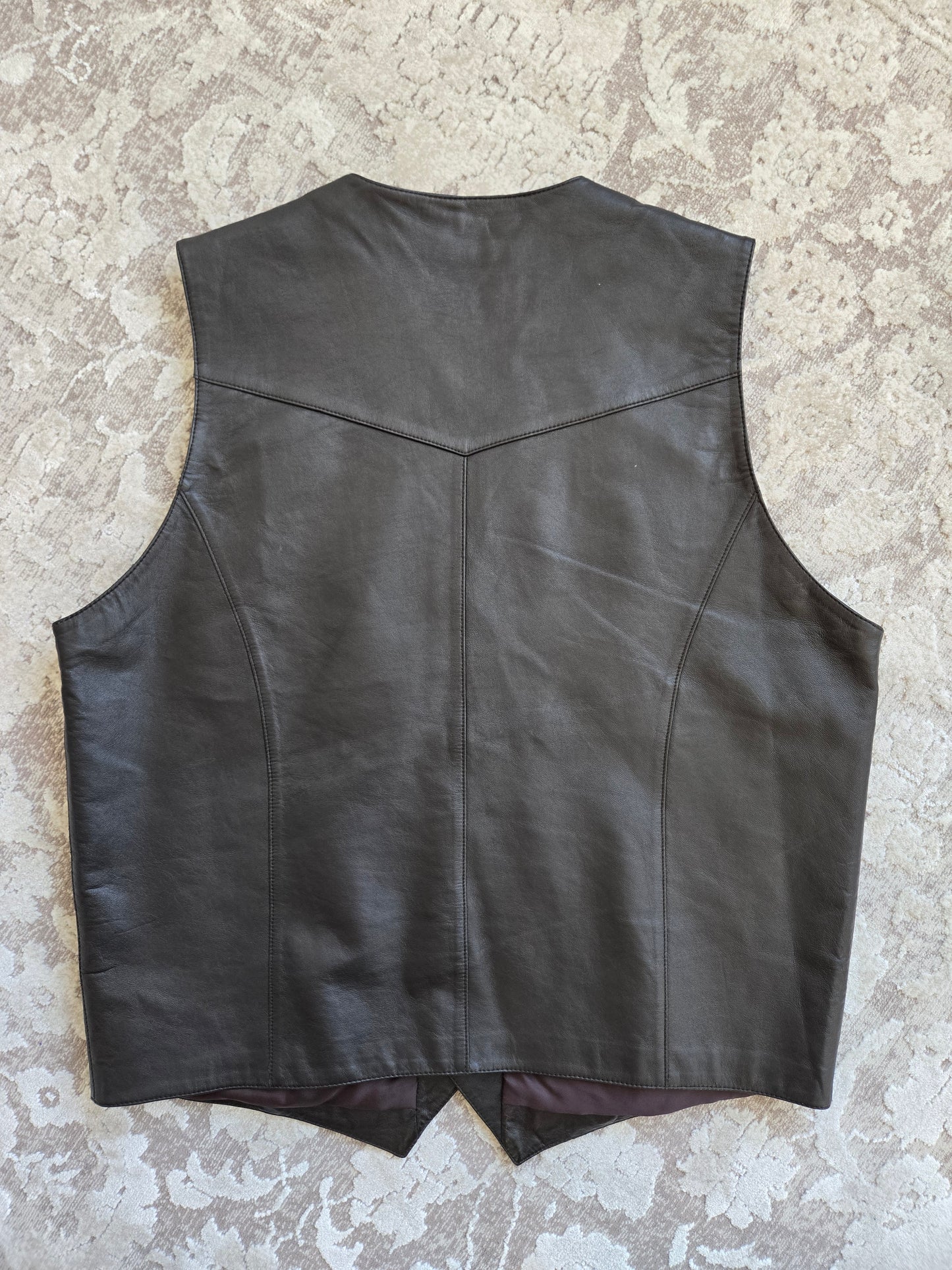 Cripple Creek Genuine Leather Western Vest - XL
