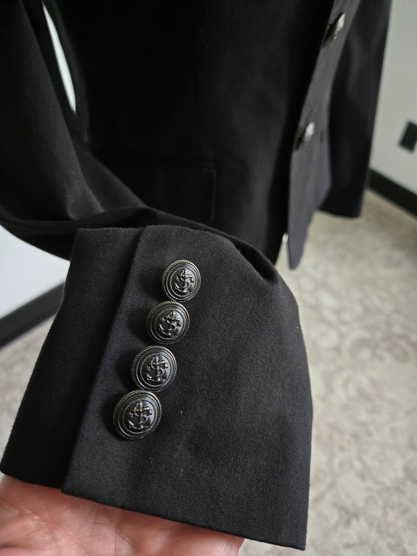Vintage Y2K Ralph Lauren Black Blazer - Tagged 4