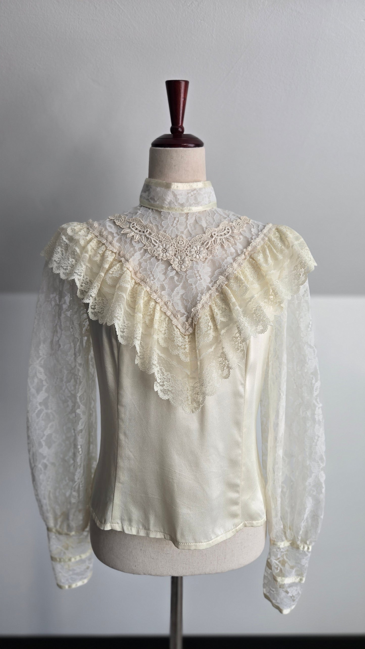 Gunnies Gunne Sax by Jessica Vintage 80s Blouse - Small