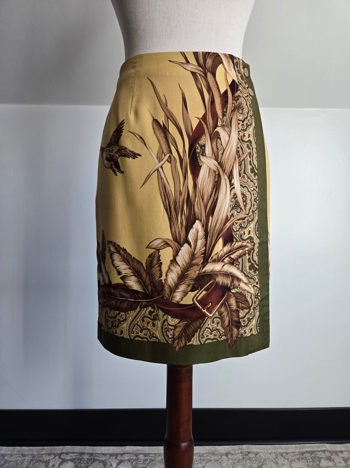 Bushwacker Vintage Duck Wrap Skirt - W25"
