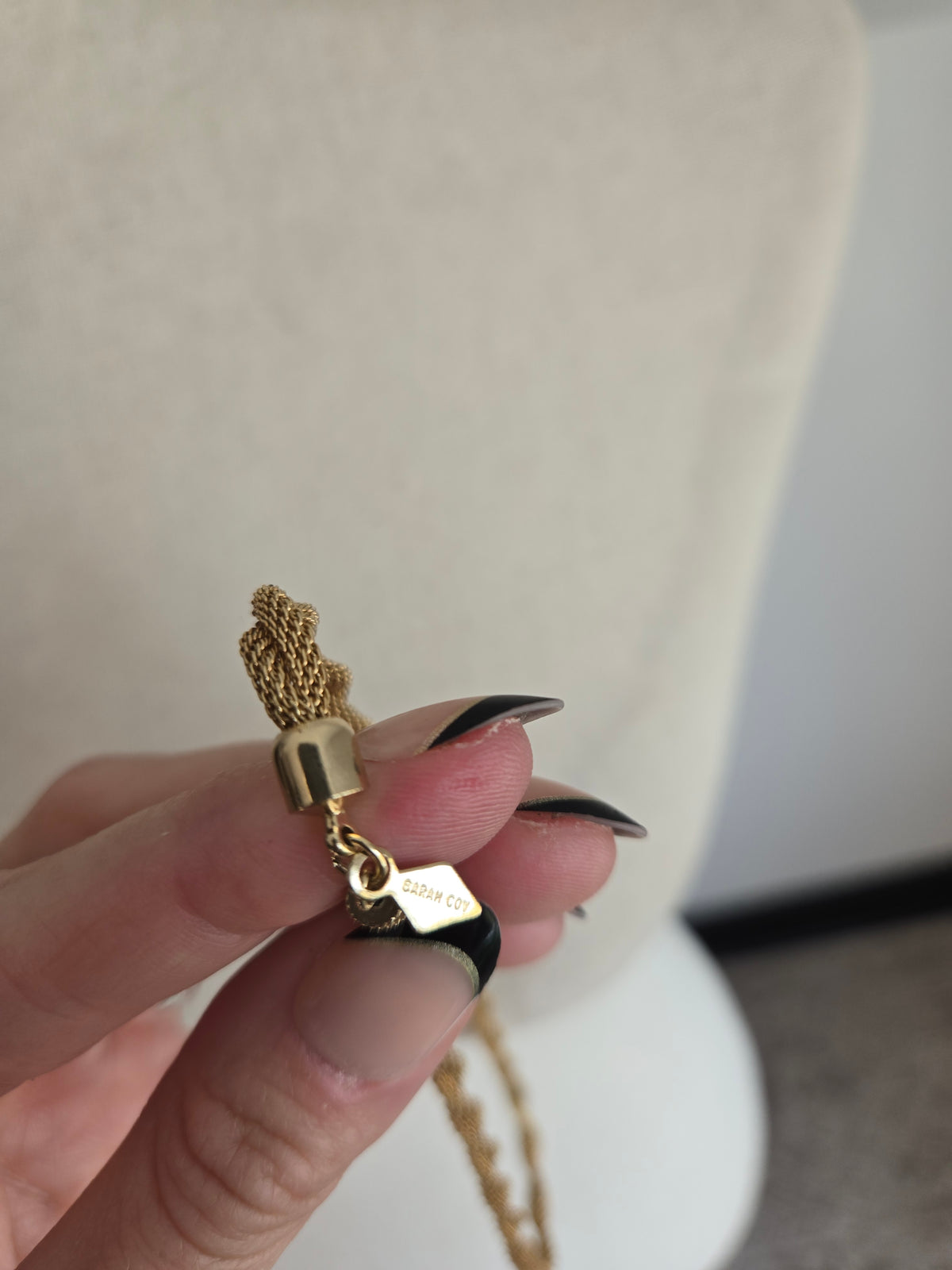 Sarah Coventry Vintage Gold Twisted Necklace