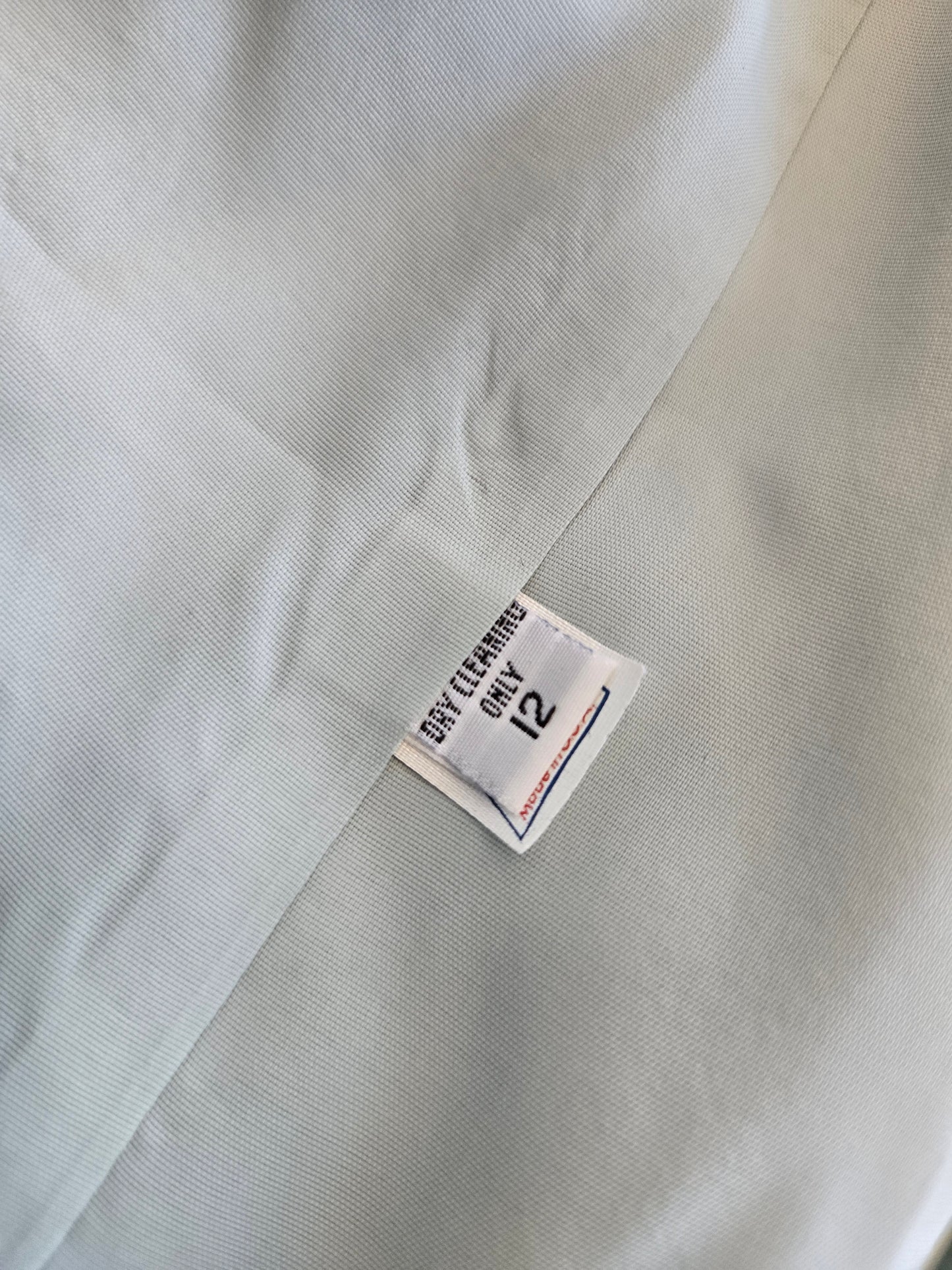 Ilie Wacs Designer Vintage Union Made Light Dusty Blue Blazer - Medium