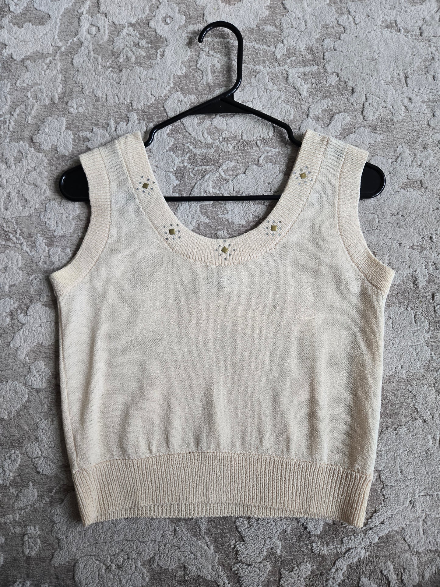 Vintage St John Knit Crop Tank - XS/S/M/L