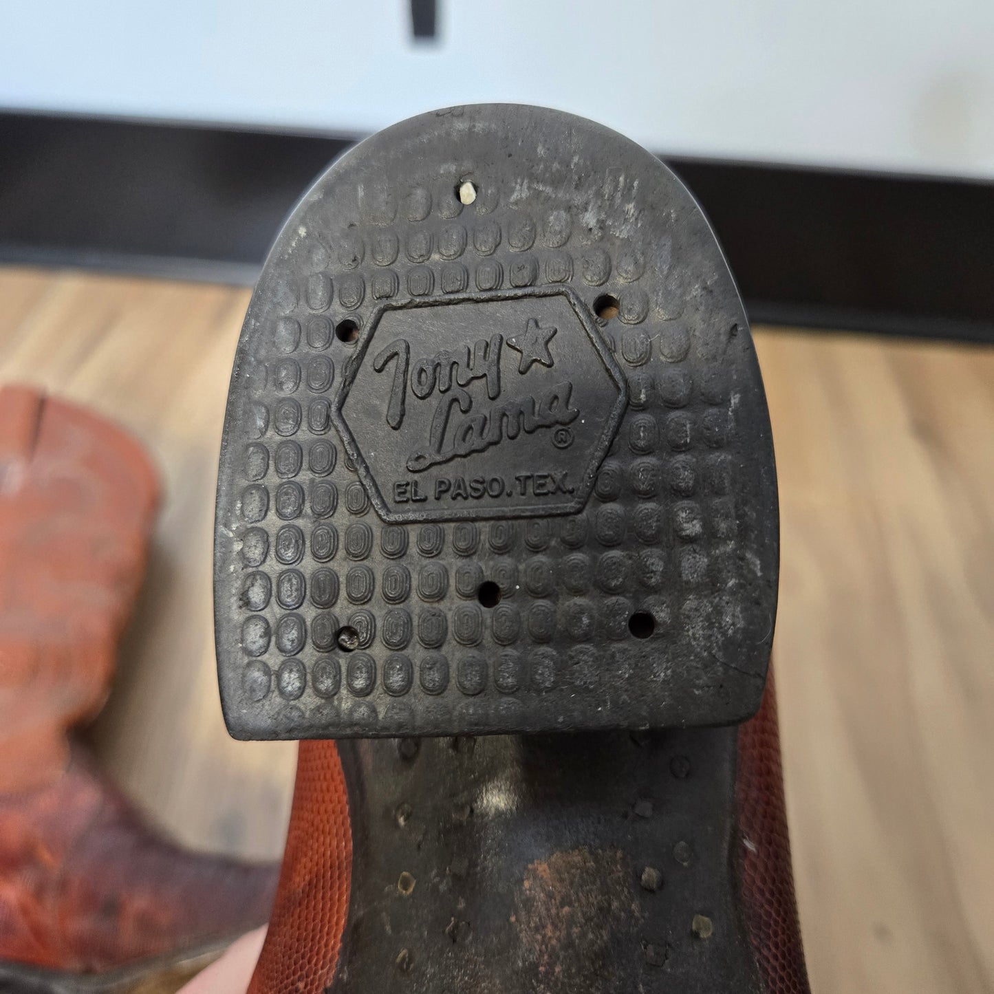 Tony Lama Vintage Teju Lizard 8540 Leather Western Boots