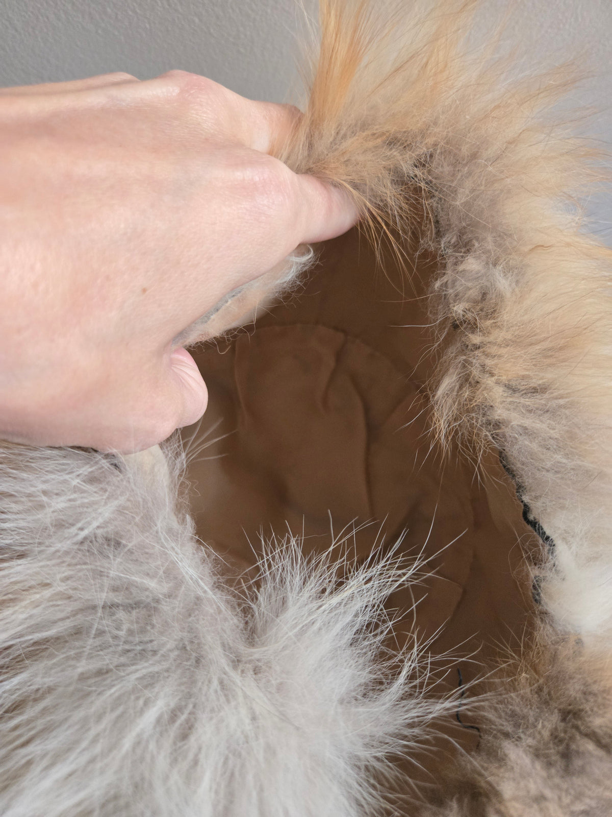 Vintage Genuine Red Fox Fur Hat