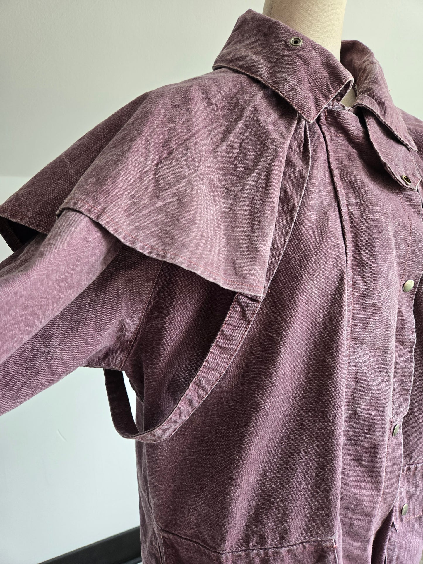 Australian Stock Saddle Co Town and Country Vintage Cotton Ranch Barn Coat - L/XL