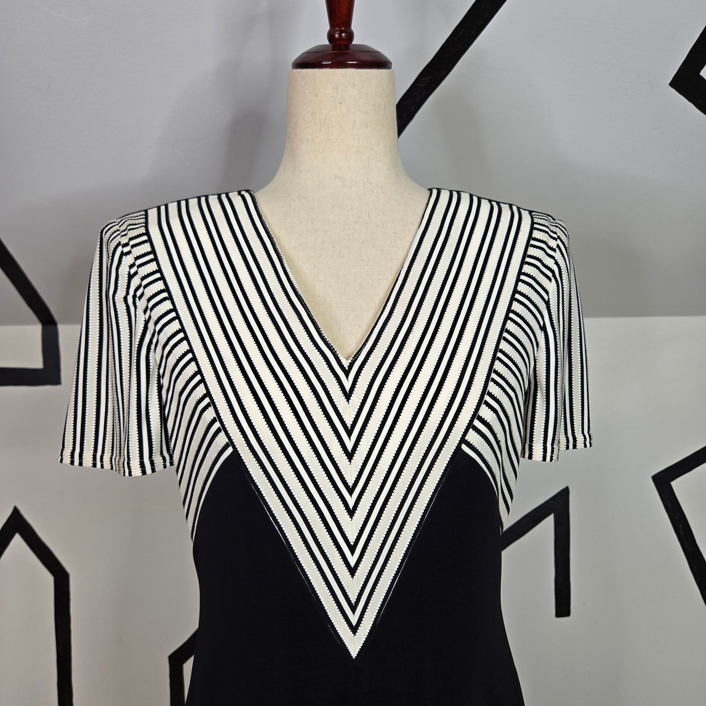 Joseph Ribkoff Vintage 1980s Luxe Dress - size 8