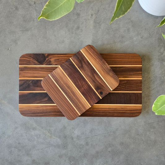 Walnut Cutting Board Two-Piece Set