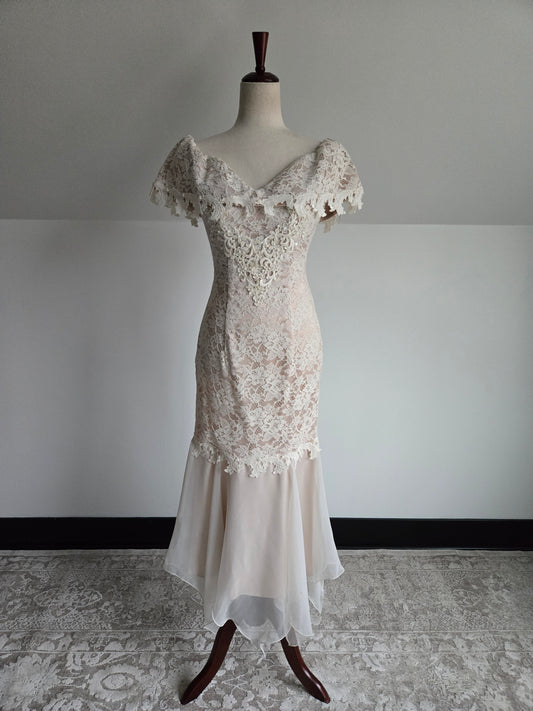 French Lace California Lace Formal Dress - XS/S