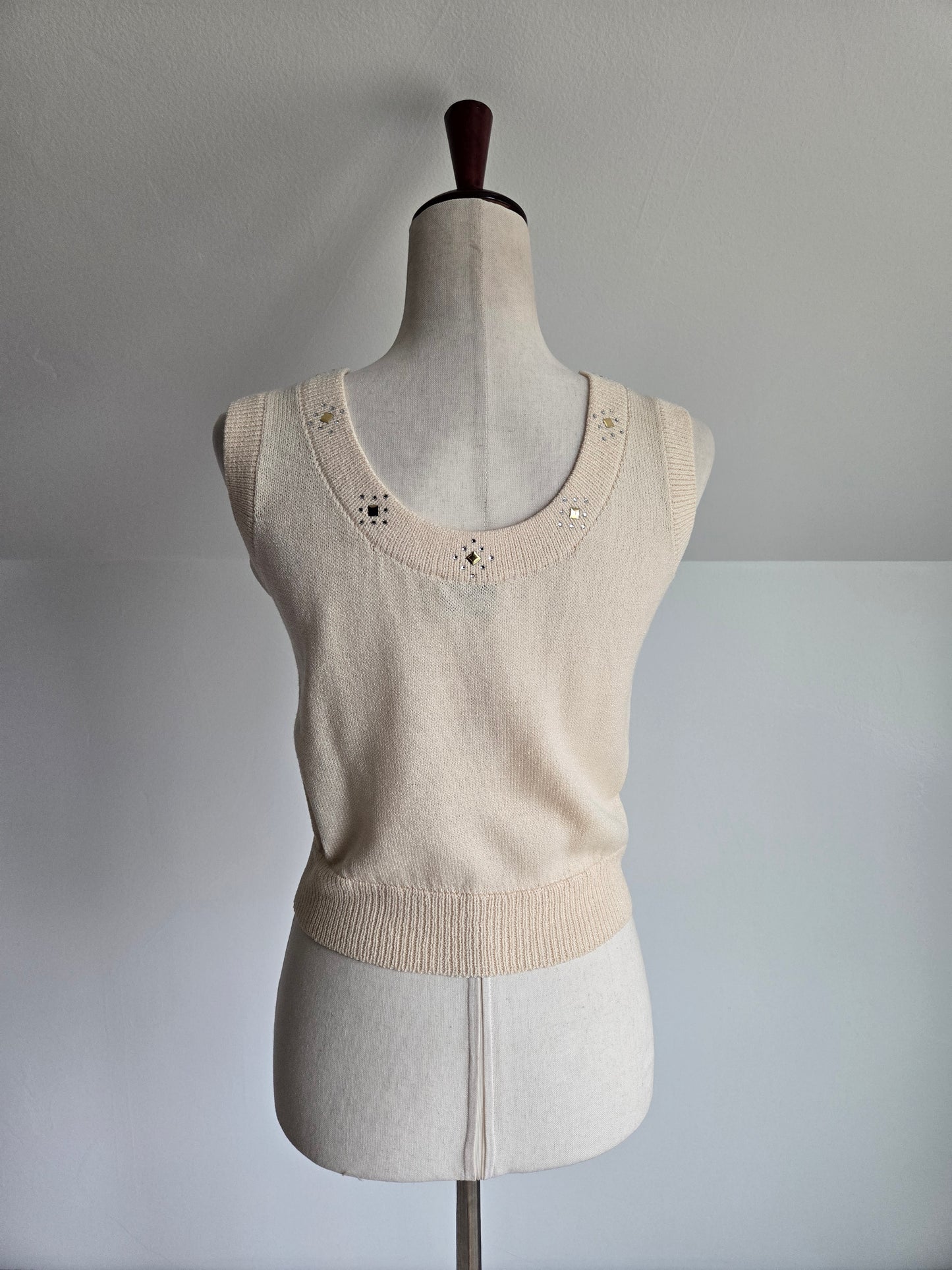 Vintage St John Knit Crop Tank - XS/S/M/L