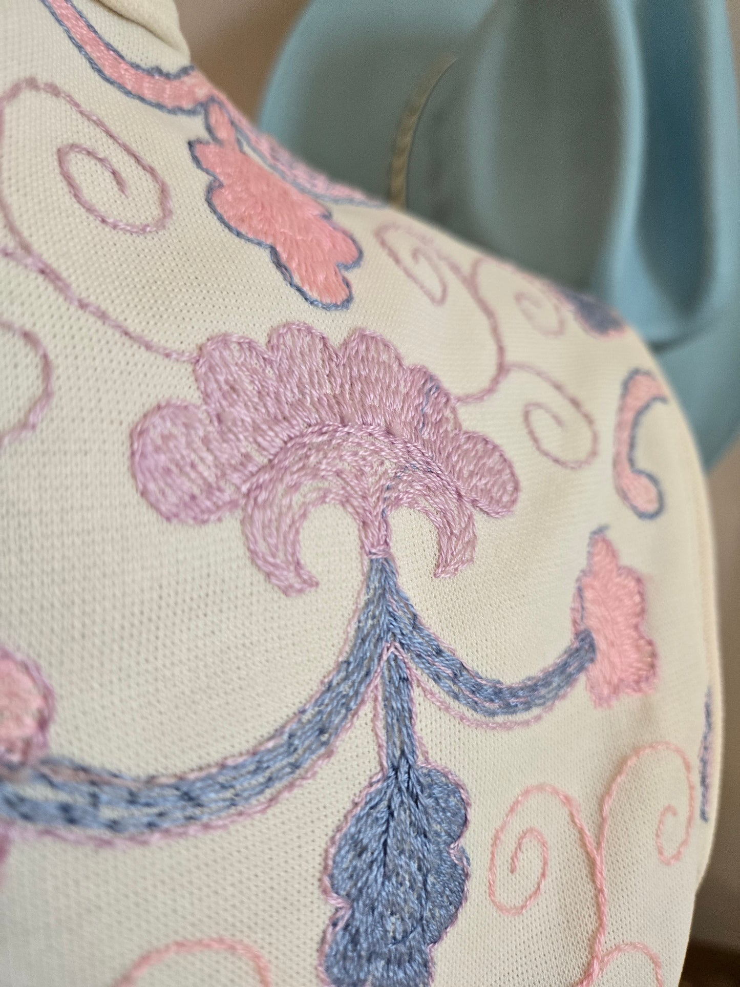 Vicky Vaughn Vintage 70s Maxi Dress - small/medium