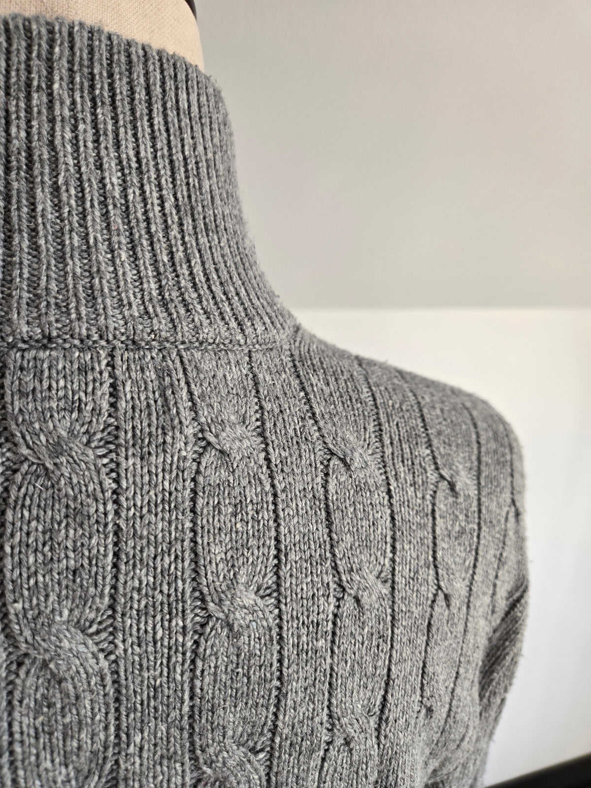 Polo Ralph Lauren Tussah Silk Cable Knit Sweater - Medium
