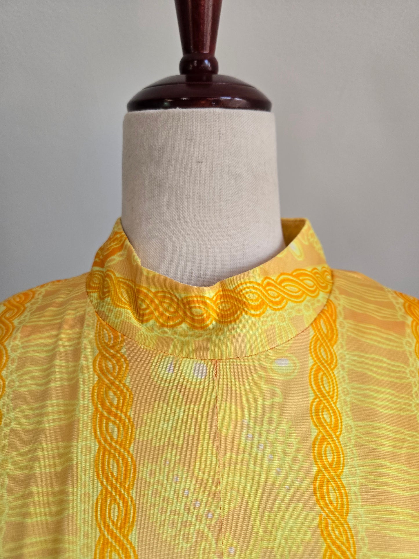 Windsor Vintage 60s Nylon Slinky Caftan Dress - up to large