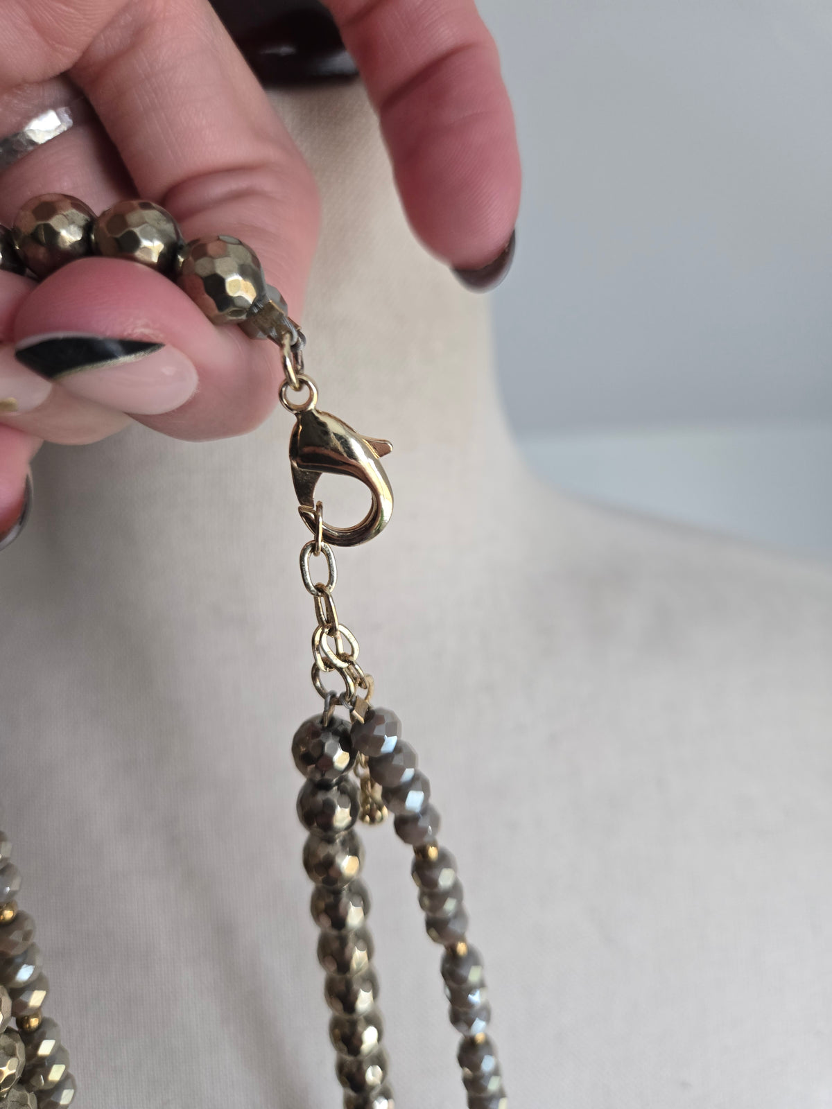 Large Chunky Druzy Statement Necklace