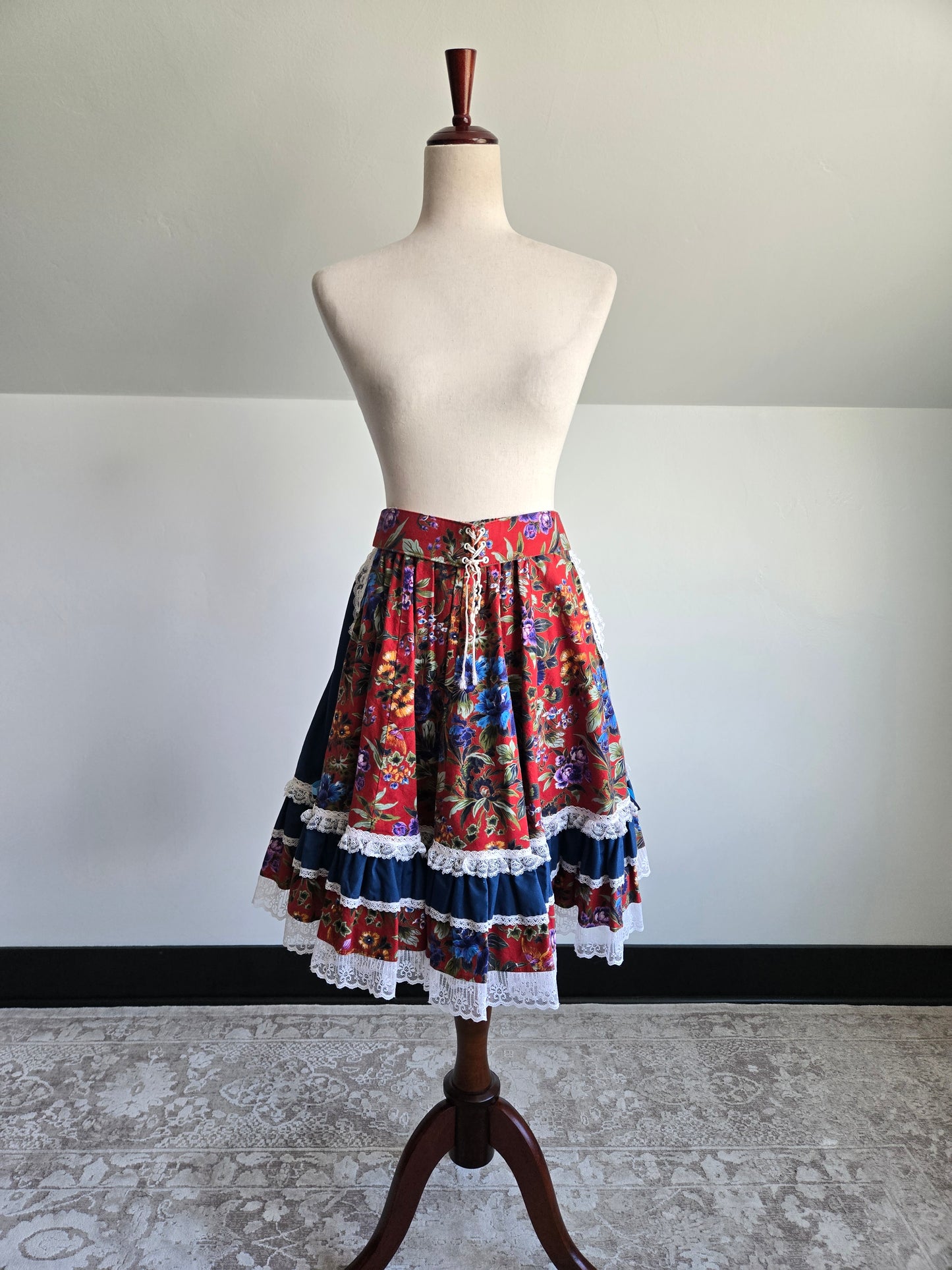 Vintage Western Swing Dancing Two Piece Set - L/XL