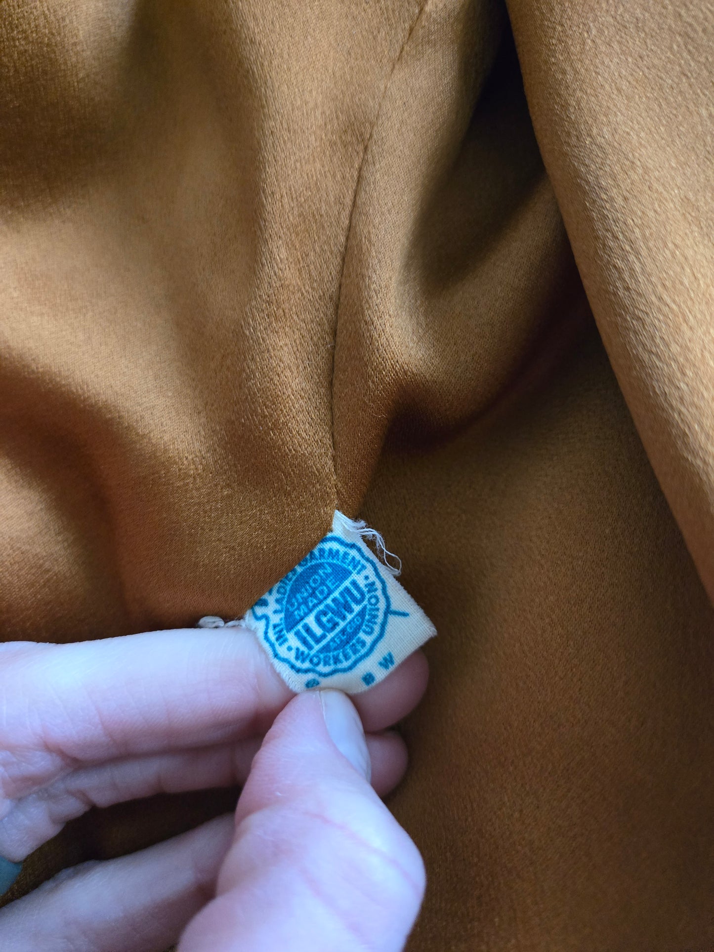 Vintage 1950s Rothmoor Wool Church Coat with Mink Fur Collar - XL/2XL