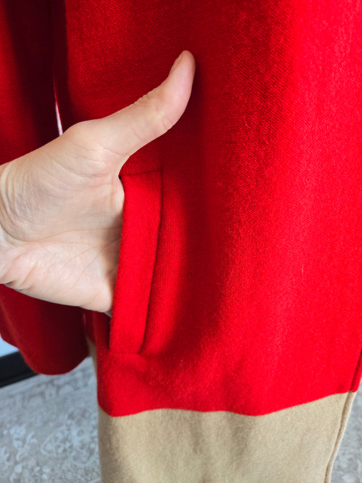 Mercer & Madison NWT Red Wool Sweater - Large