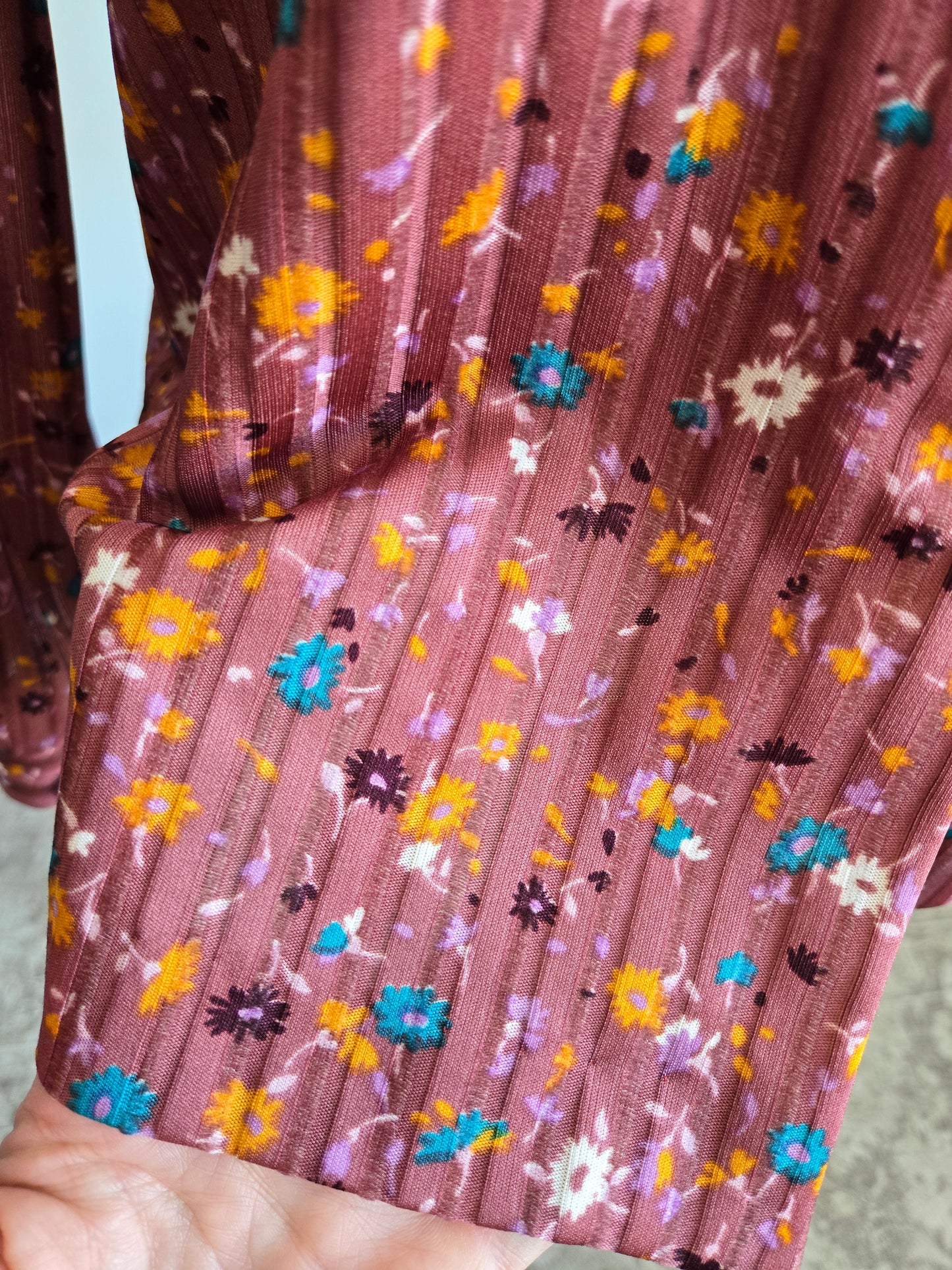 Graff Vintage 70s Micro Floral Top - large