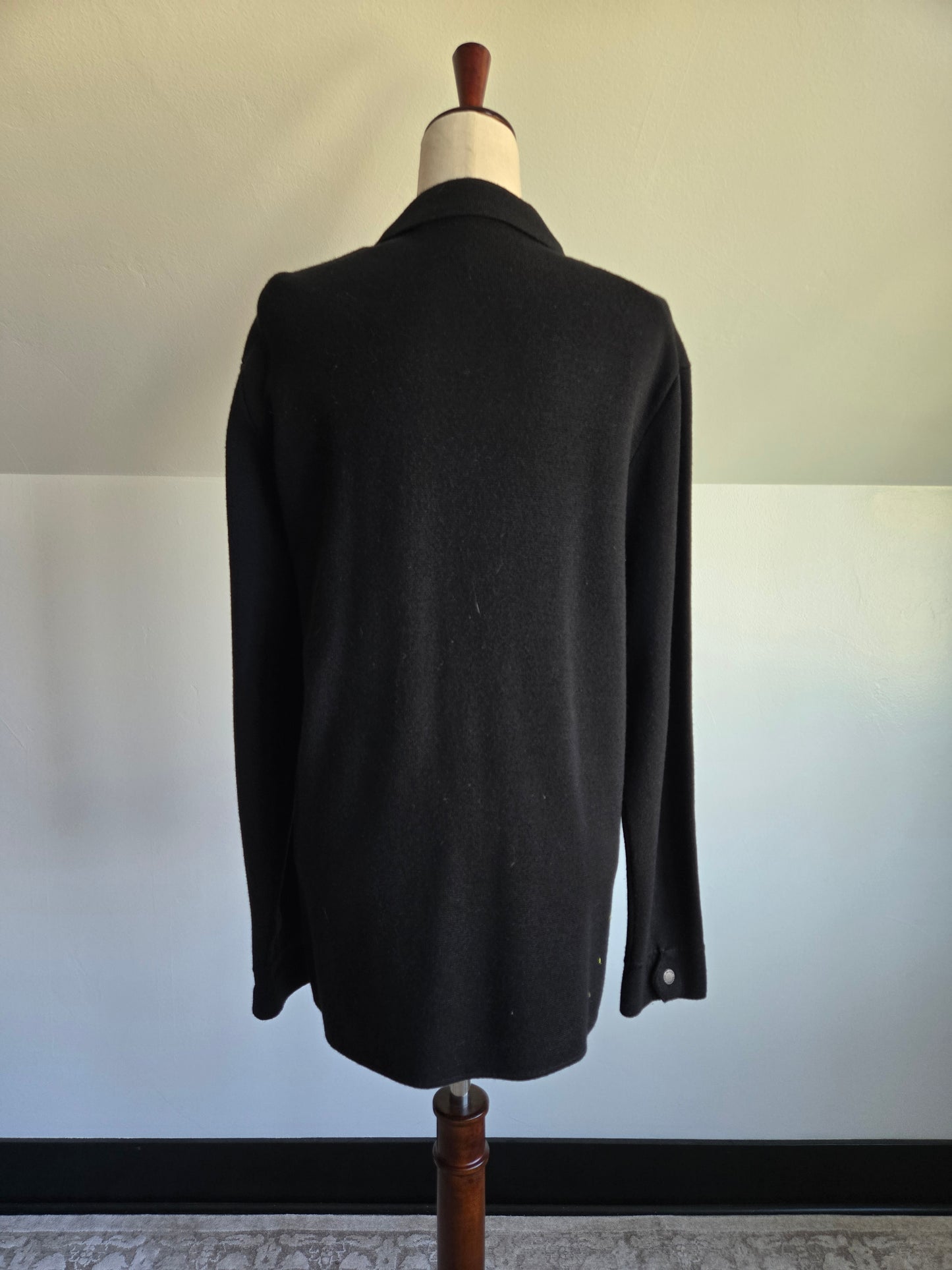Scotch & Soda Amsterdams Blauw Collection Black Cardigan - Large