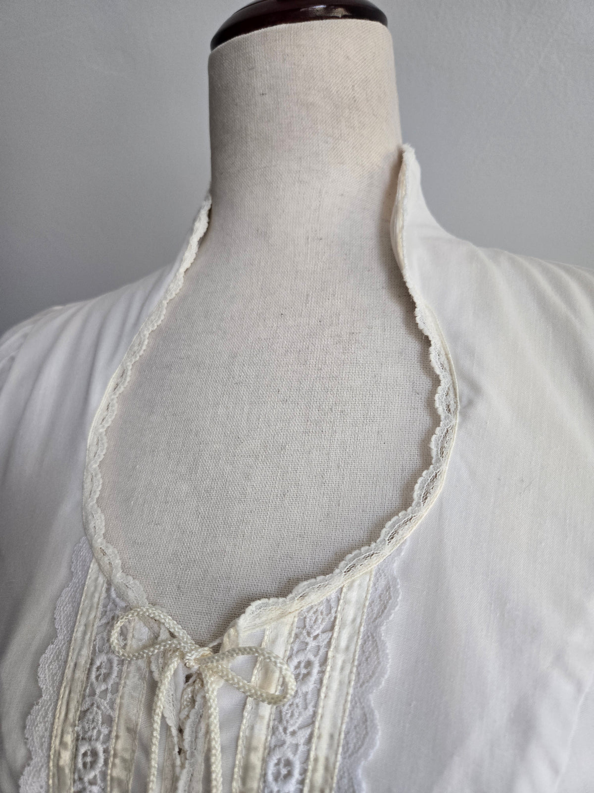 Vintage Gunne Sax by Jessica San Fransisco Cotton Prairie Dress - S/M