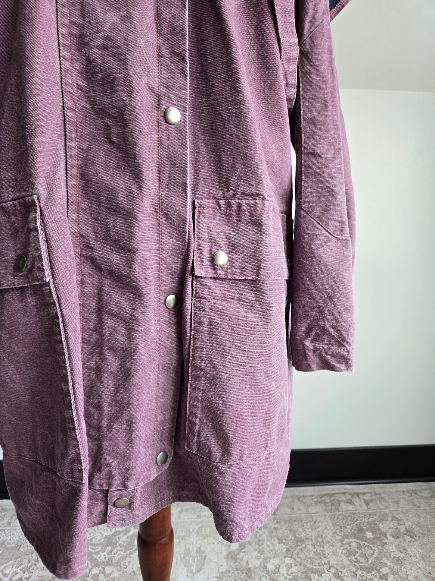 Australian Stock Saddle Co Town and Country Vintage Cotton Ranch Barn Coat - L/XL