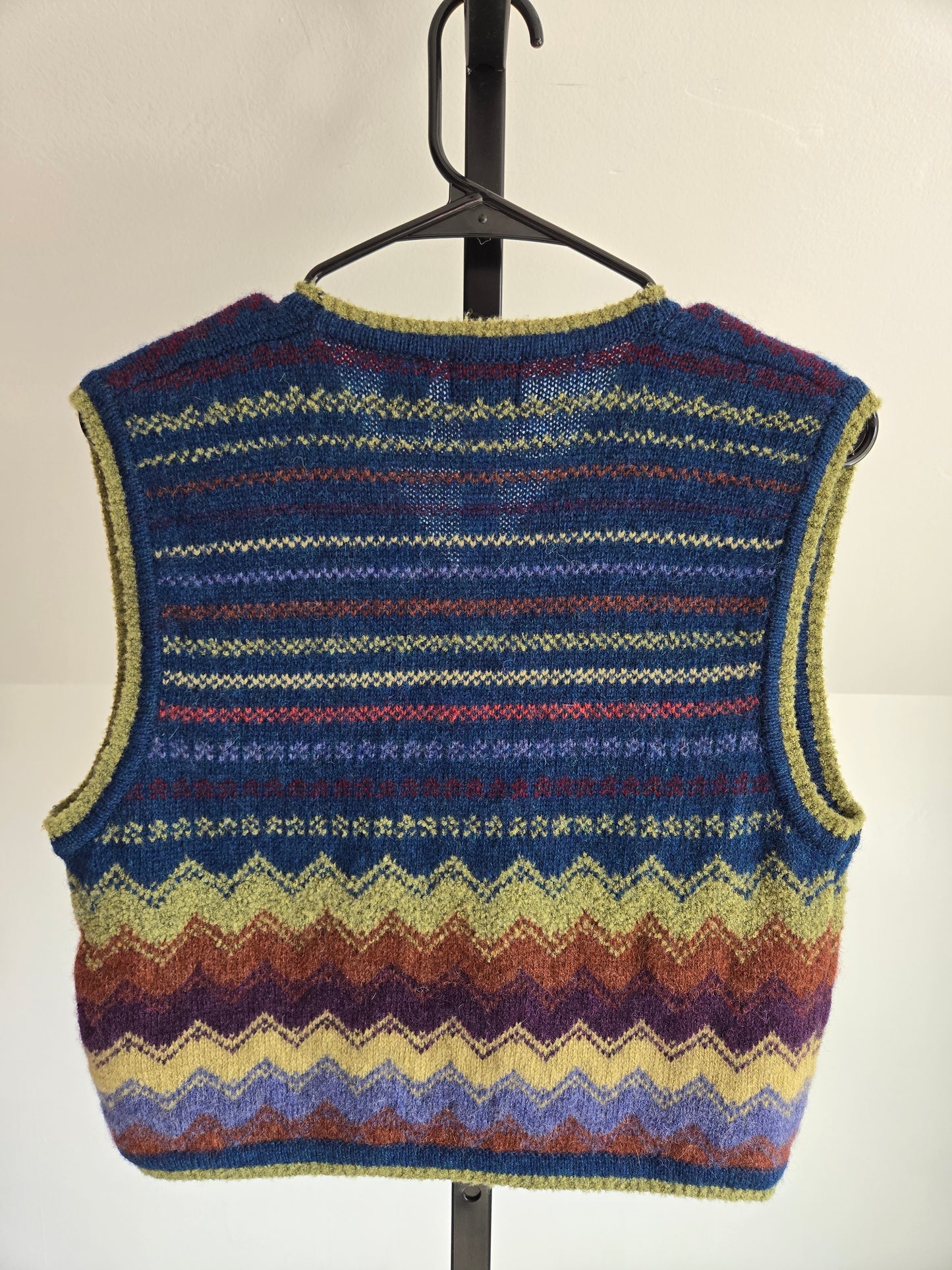 Vintage Wool Blend Vest - S/M