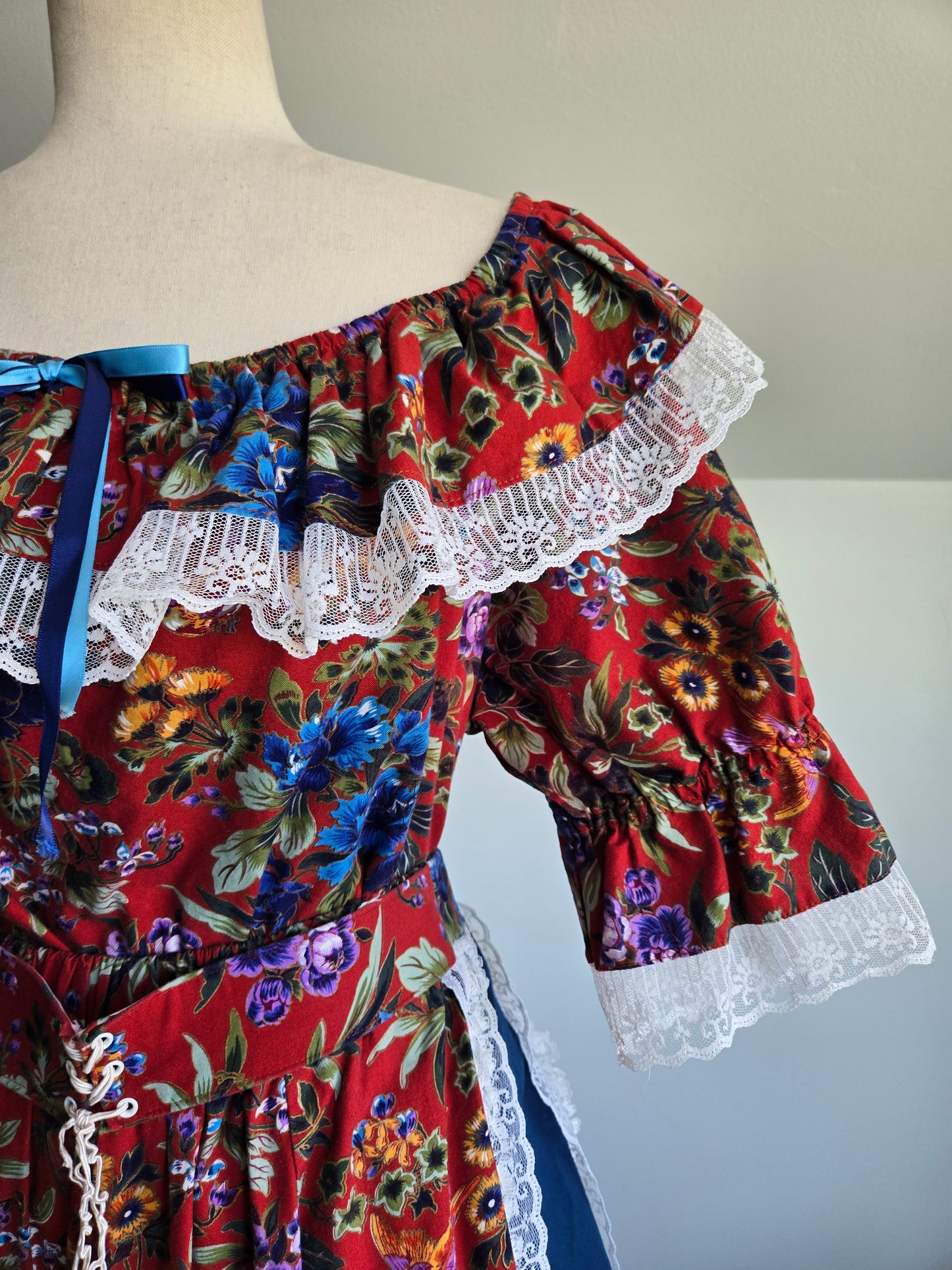 Vintage Western Swing Dancing Two Piece Set - L/XL