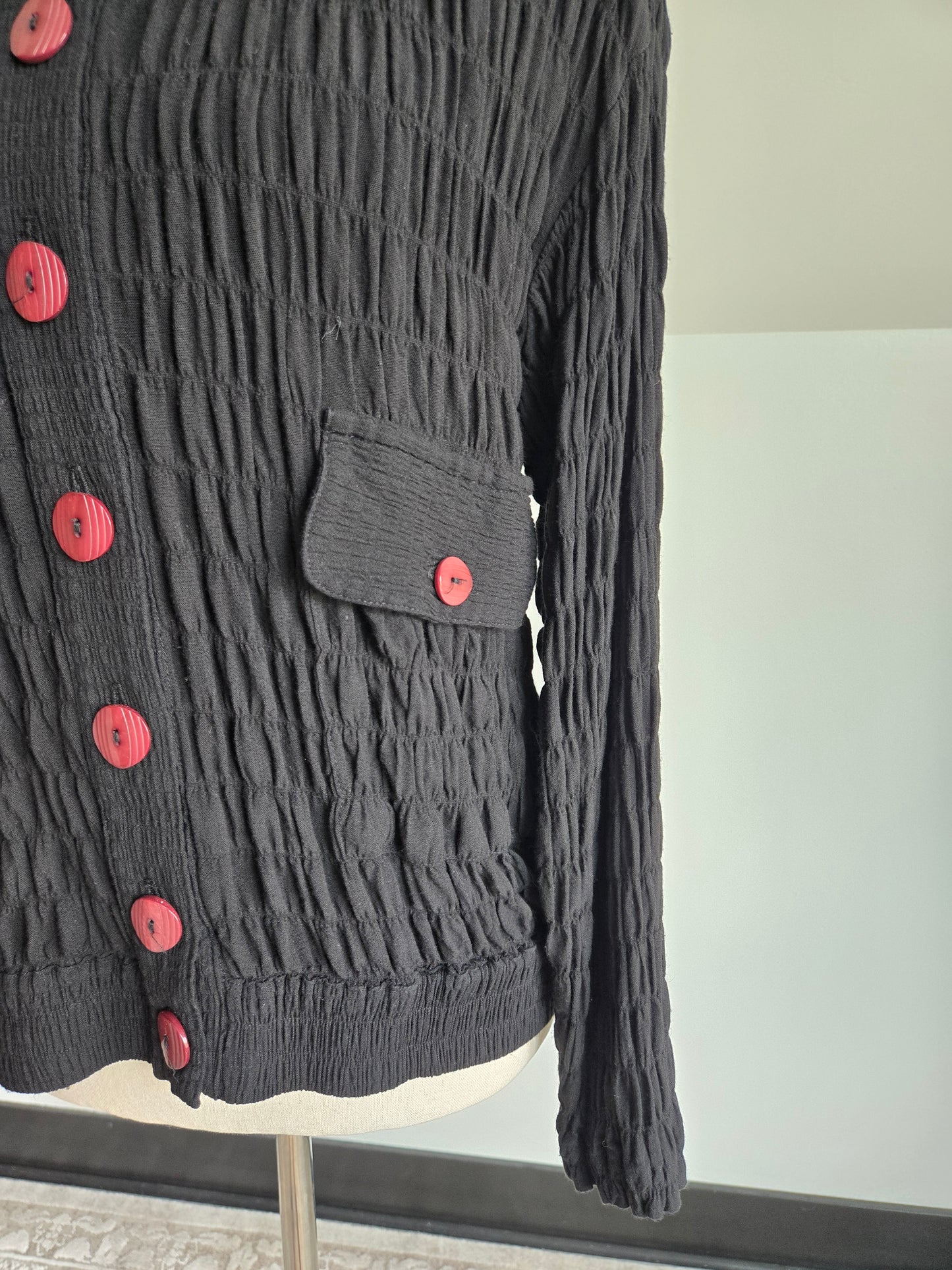MZM Sport Vintage 90s Textured Jacket - Large