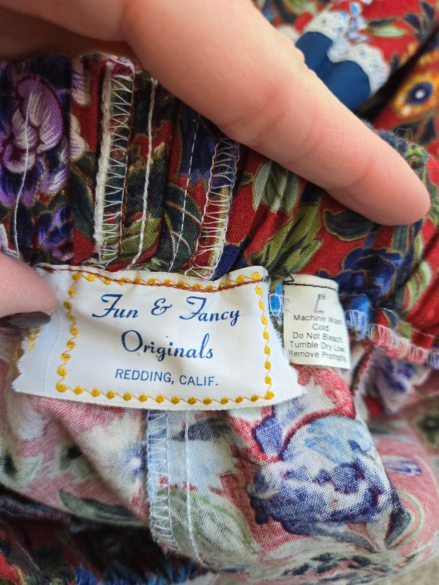 Vintage Western Swing Dancing Two Piece Set - L/XL