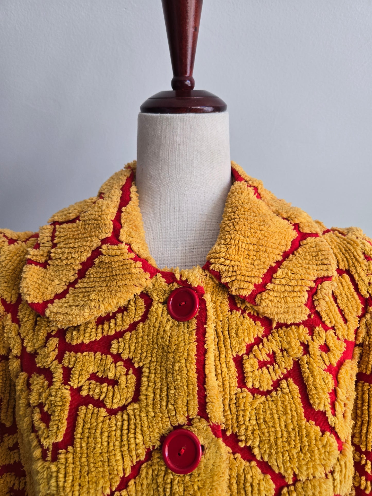 Miki Tops Vintage Carpet/Tapestry Style Jacket - small/medium