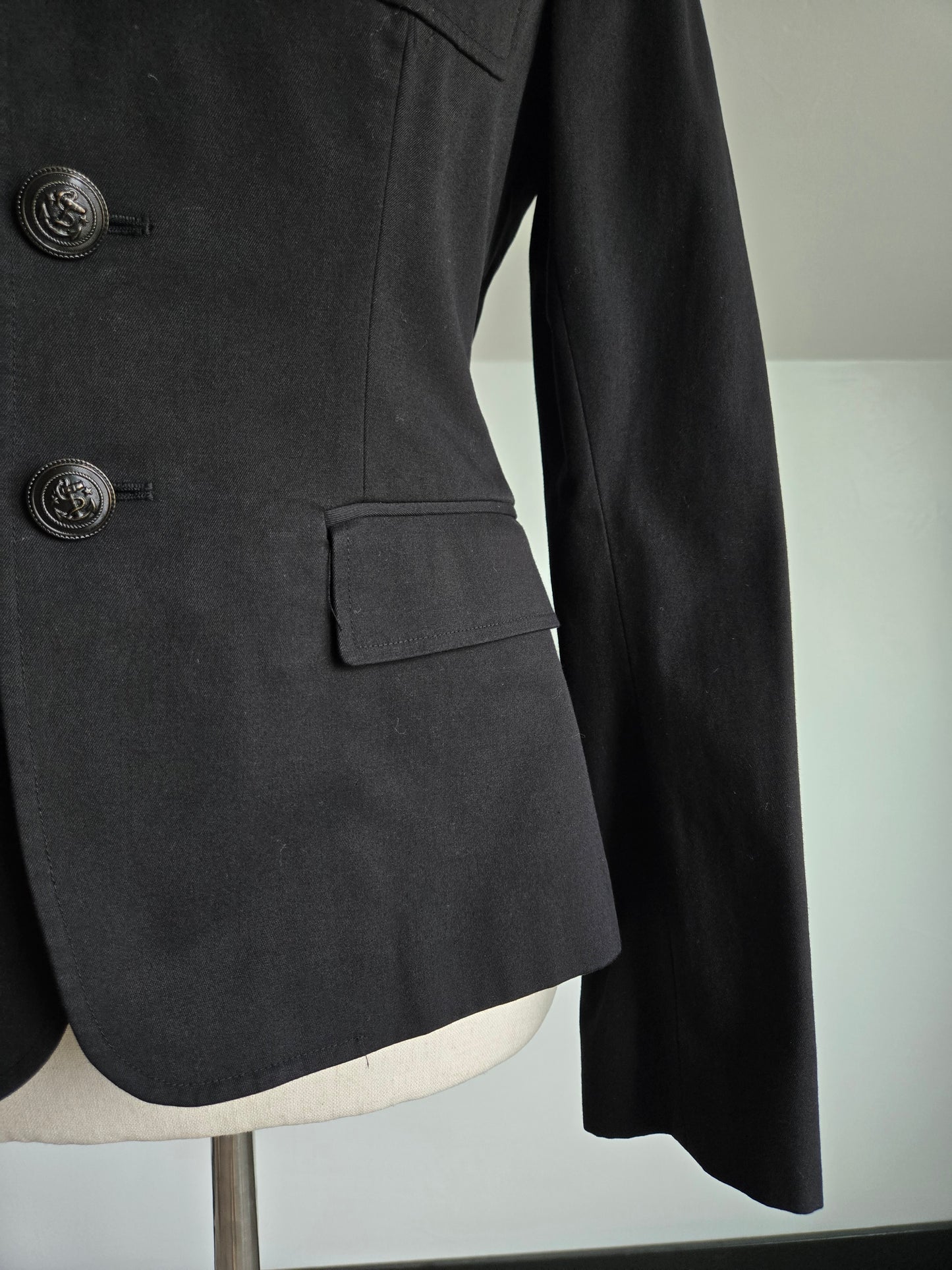 Vintage Y2K Ralph Lauren Black Blazer - Tagged 4