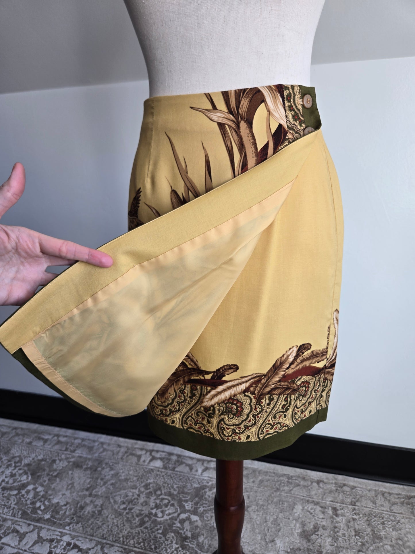 Bushwacker Vintage Duck Wrap Skirt - W25"
