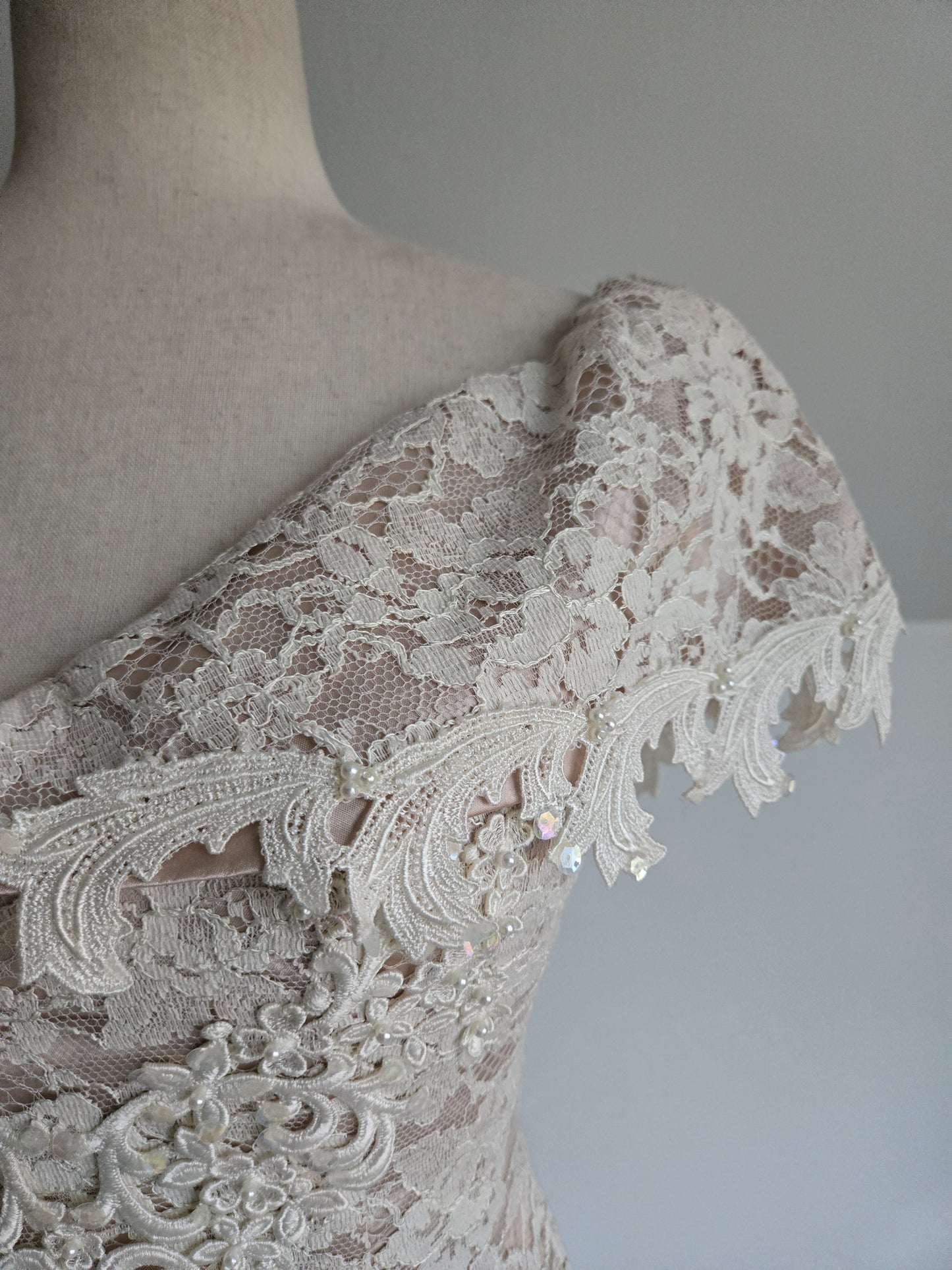 French Lace California Lace Formal Dress - XS/S