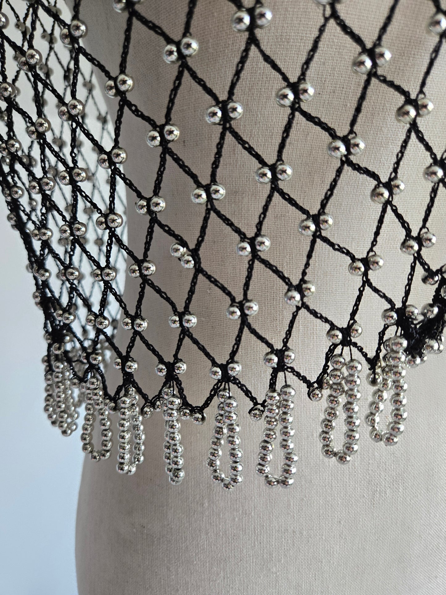 Vintage Beaded Bolero - XS/S