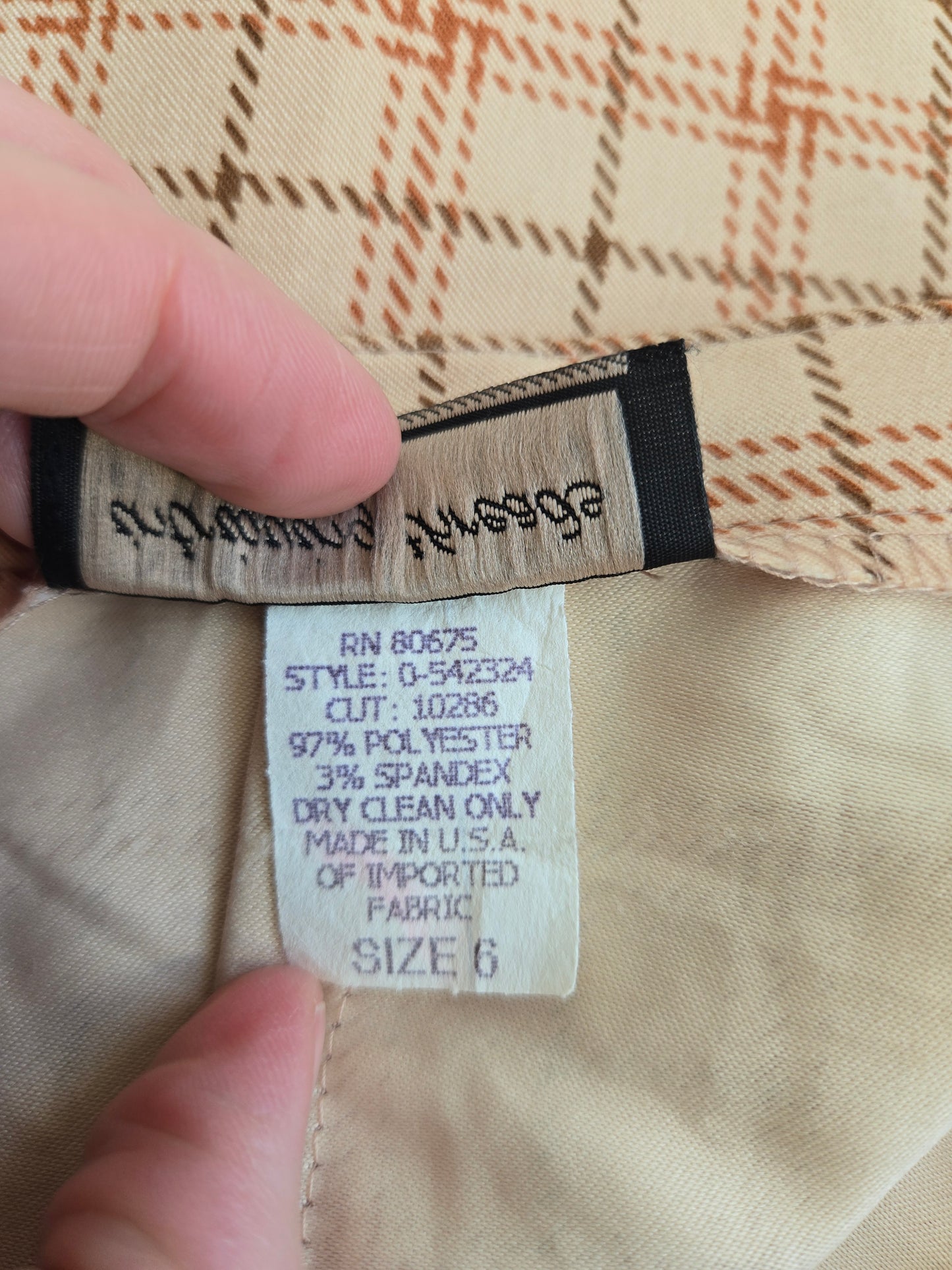 Vintage 90s Intriguing Threads Equestrian Horse Maxi Skirt - W29"