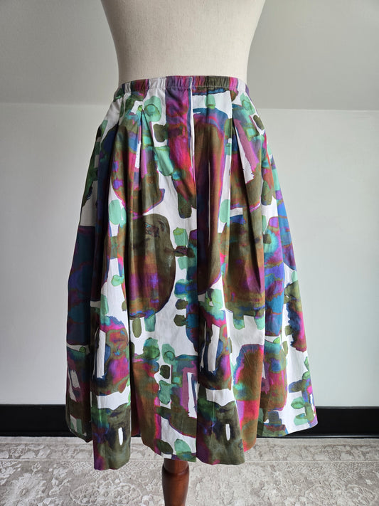 Piazza Sempione Made in Italy Artsy Skirt - Small