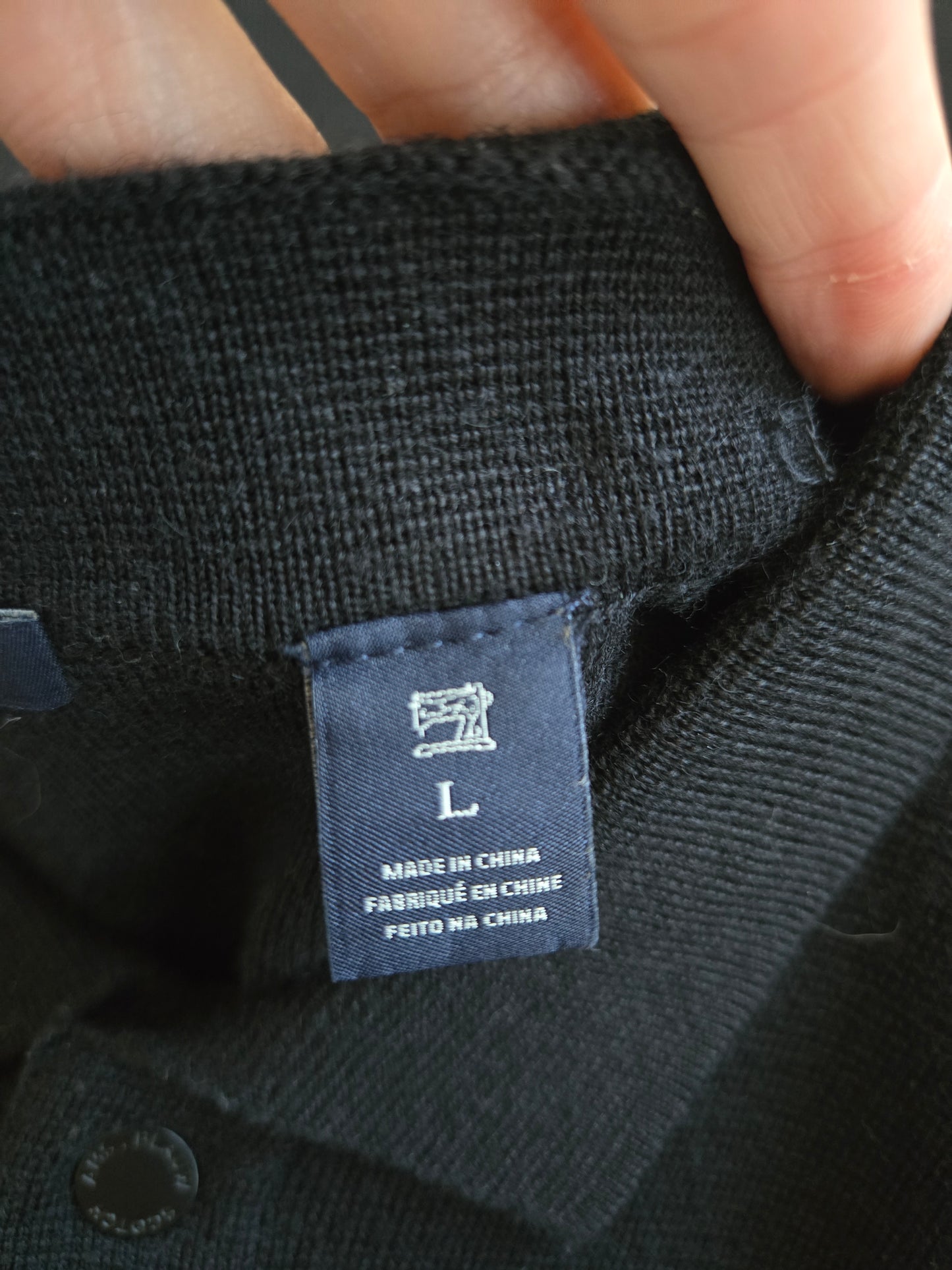 Scotch & Soda Amsterdams Blauw Collection Black Cardigan - Large