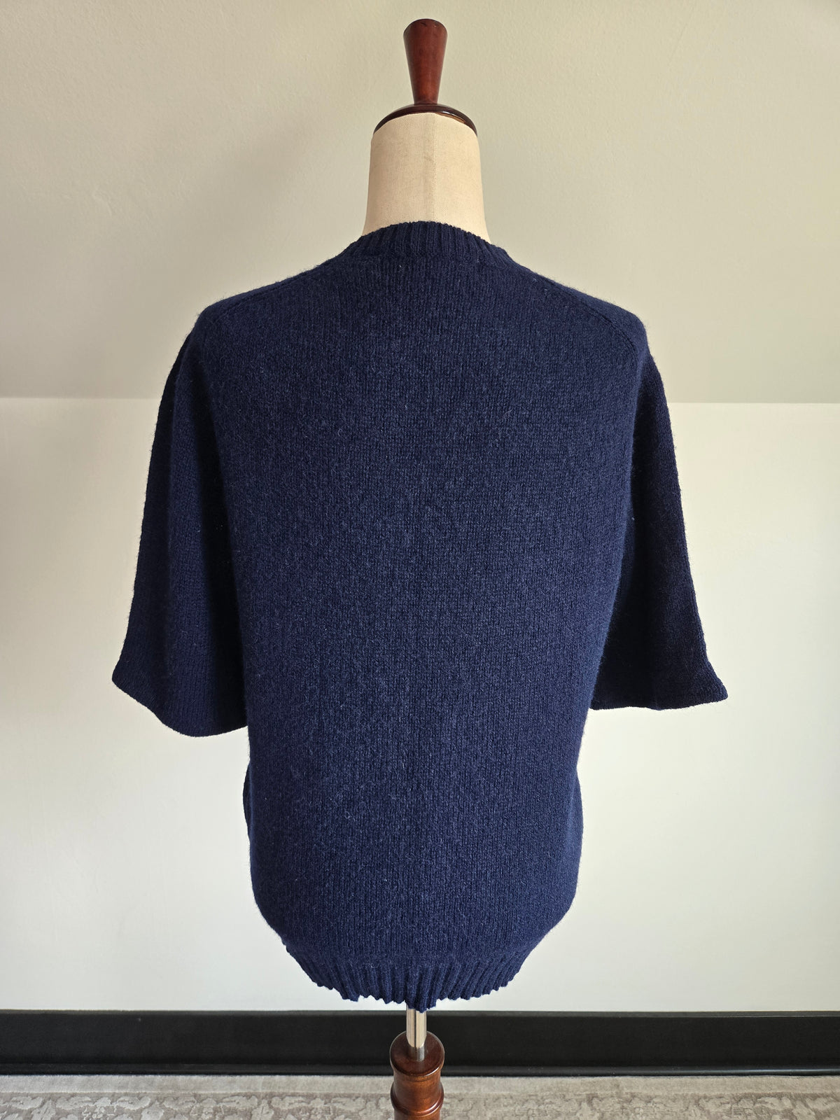 Vintage Hartog Marine Club South African Wool SS Sweater - M/L