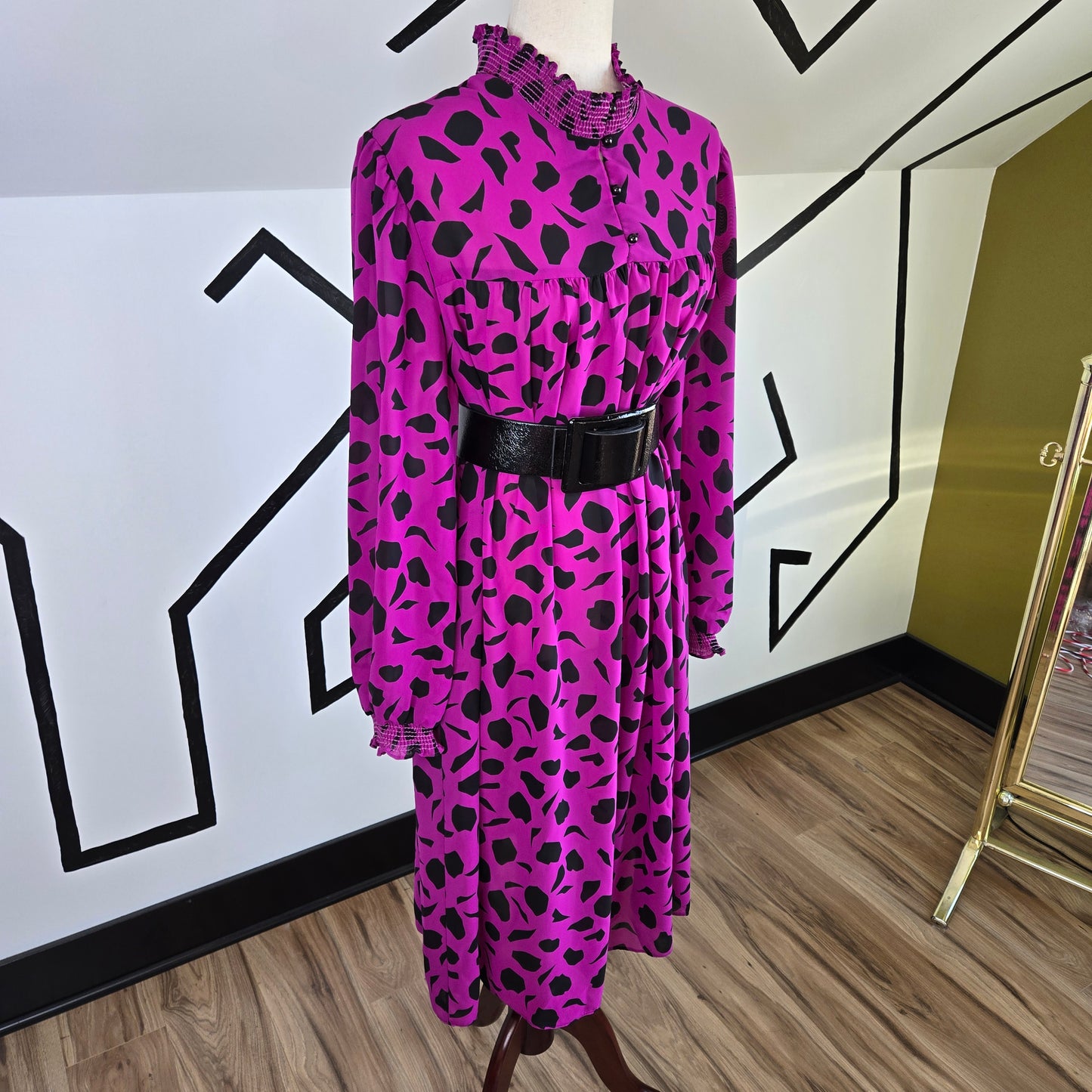 Addition Elle Vintage Union made in Canada Fuchsia Dress - XL