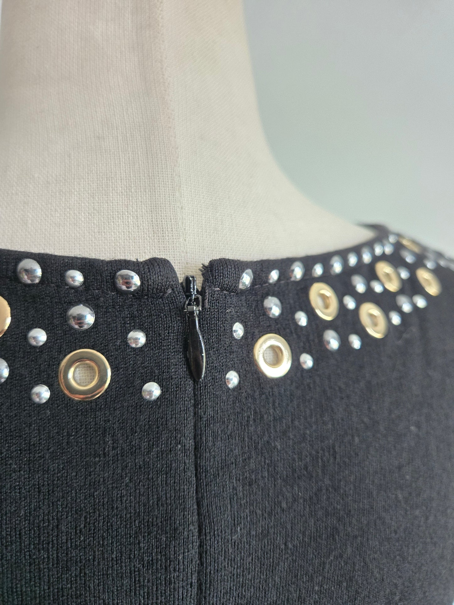 St John Couture Black Knit Dress - Size 4