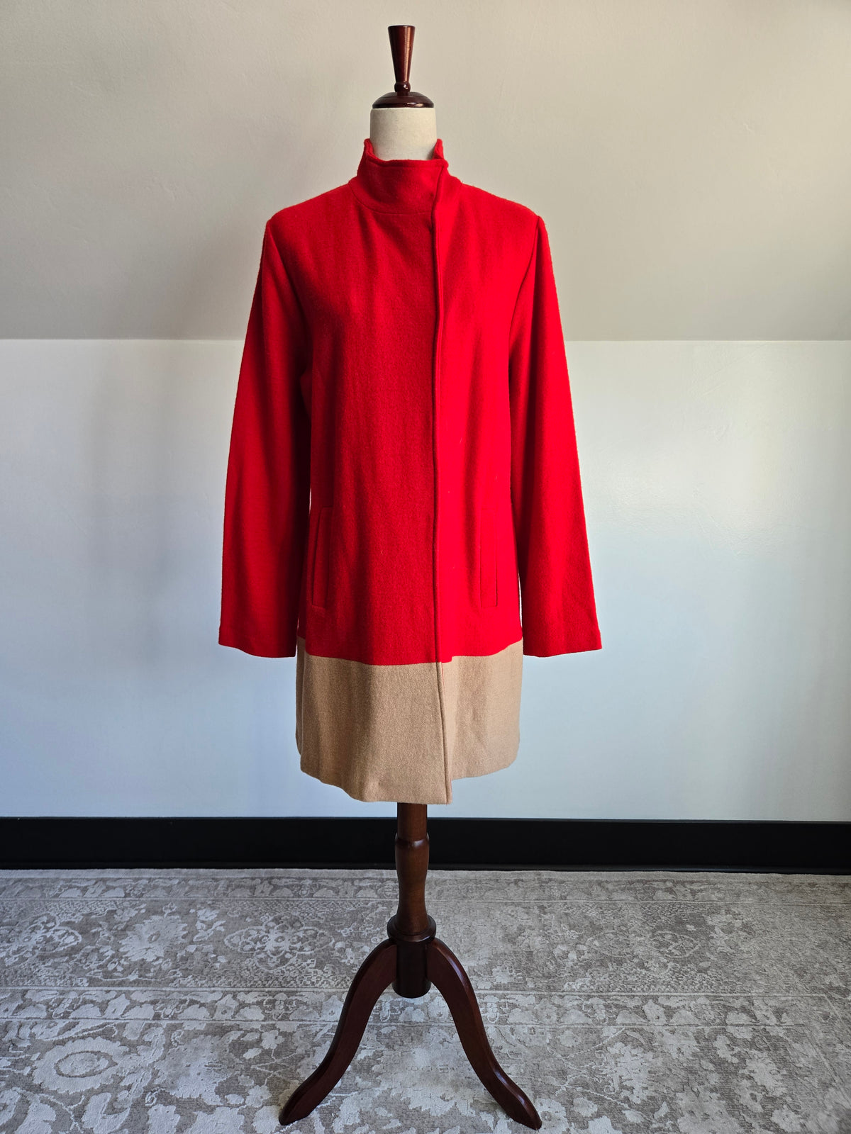 Mercer & Madison NWT Red Wool Sweater - Large