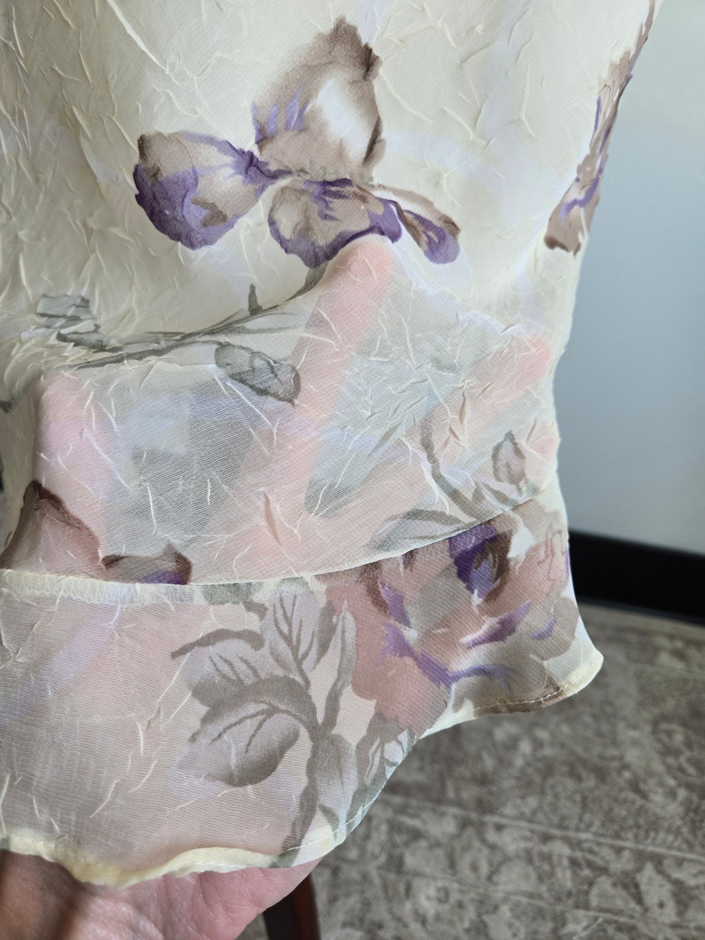 Vintage 90s Breakin' Loose Romantic Floral Dress - Small