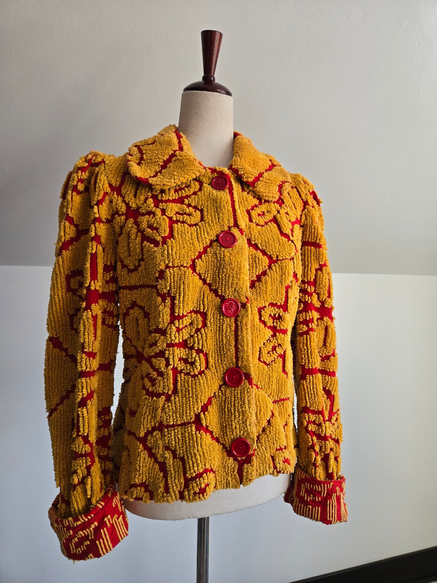 Miki Tops Vintage Carpet/Tapestry Style Jacket - small/medium