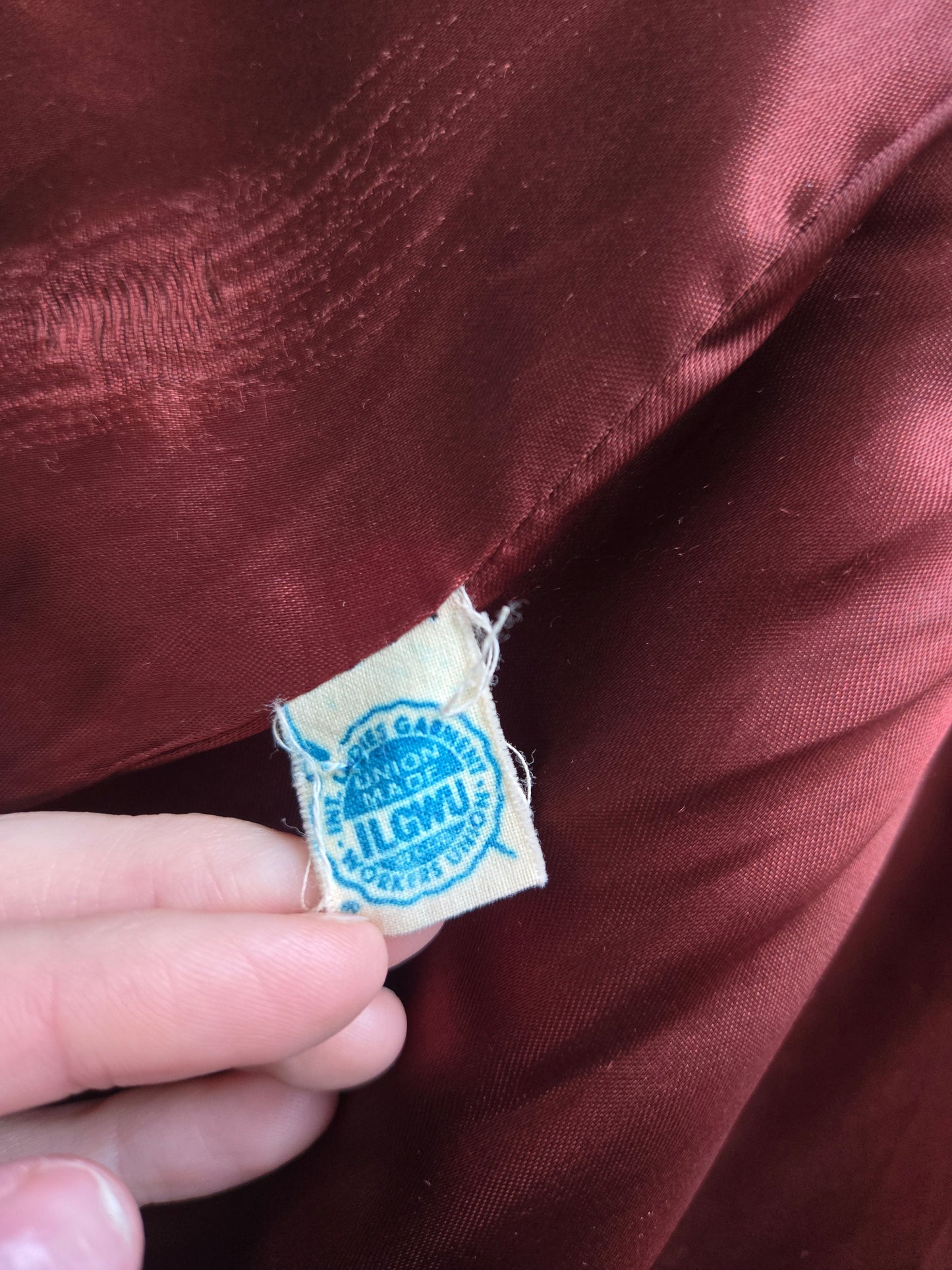 Madison's Columbus 1950s Mohair Plaid Car Coat - XL